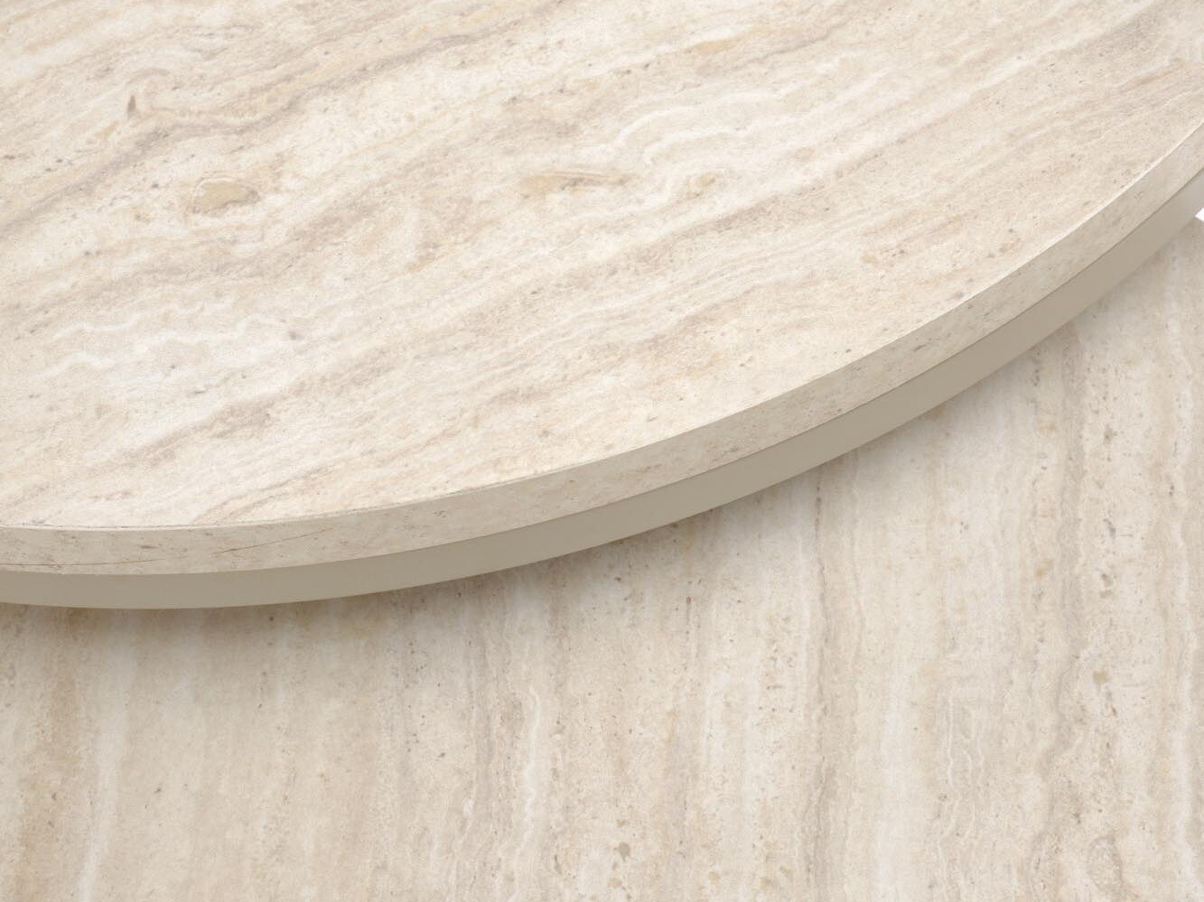 Coffee table set Houston 2213 (Light travertine + Cashmere)
