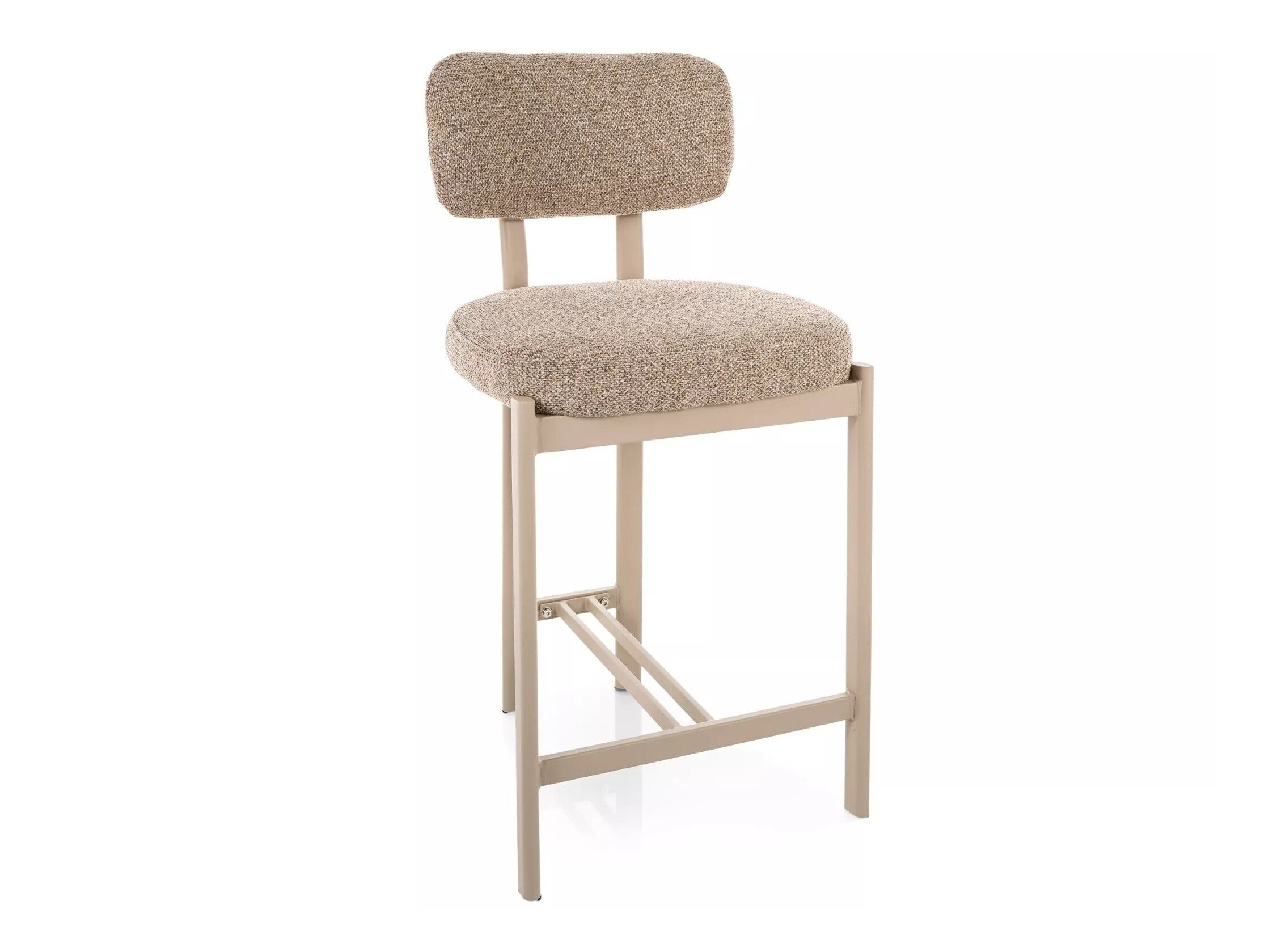 Counter stool Detroit 956 (Light brown + Cashmere)