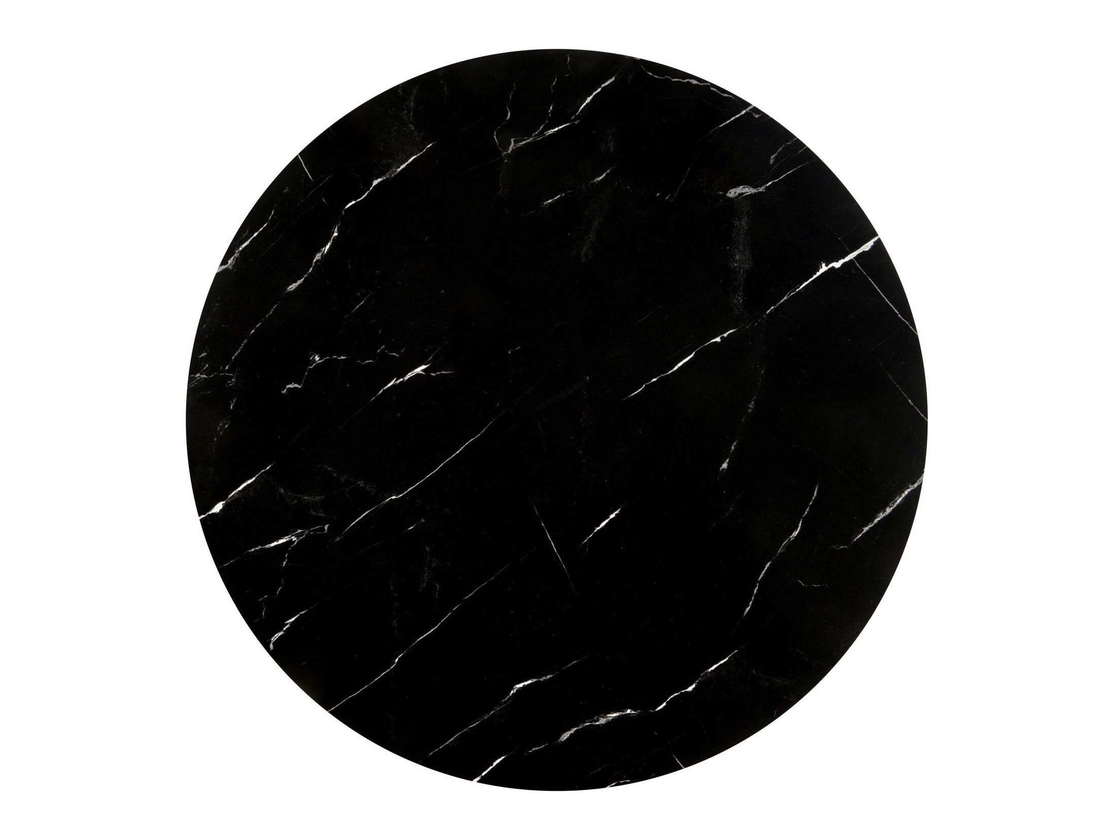 Nest of coffee tables Houston 2213 (Black marble + Golden)
