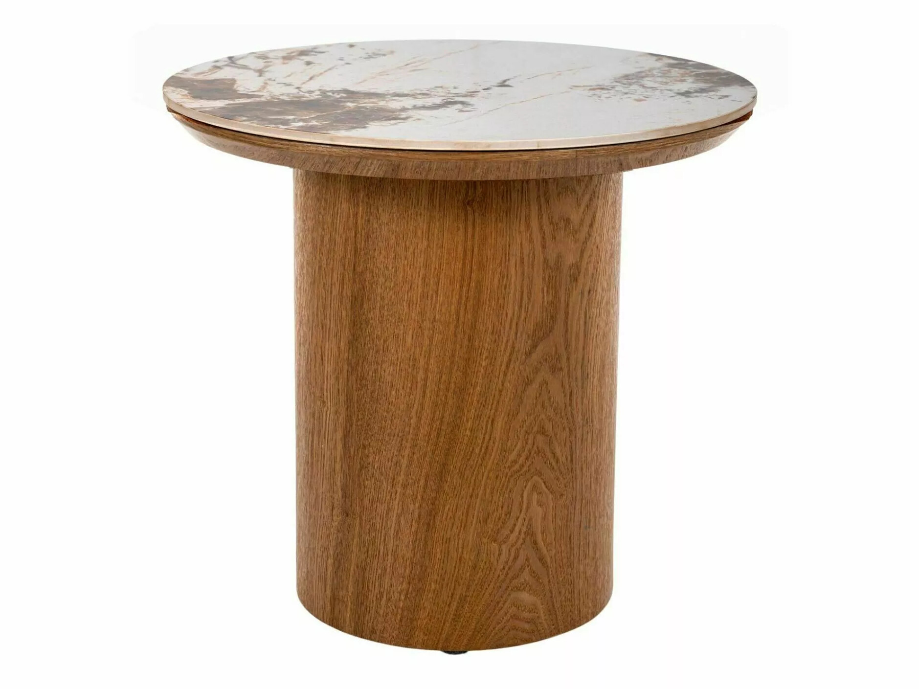 Side table Detroit 1058 (Stone Pattern + Oak)