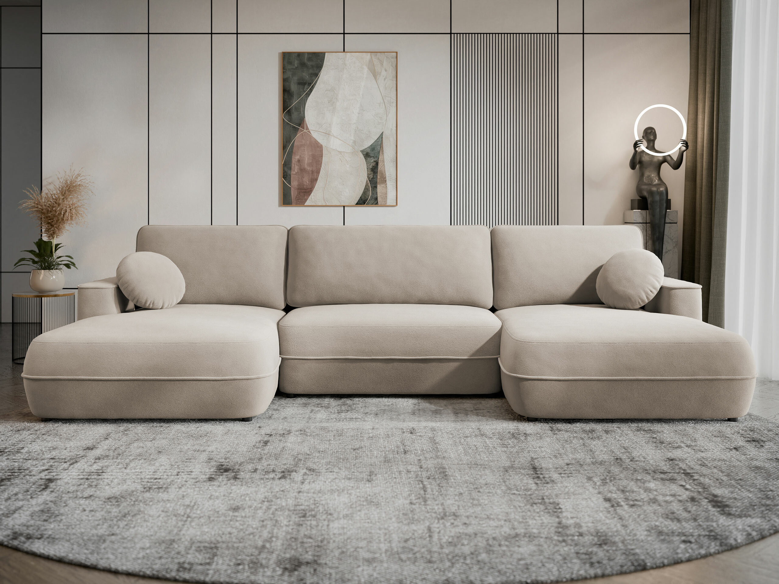 Corner sofa SI250 with damaged packaging