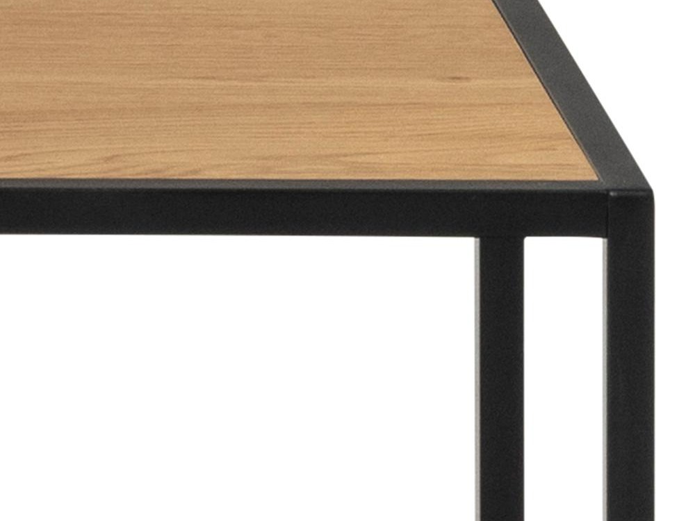 Bookcase Norsica Sevferi 153 (Black + Wild oak)