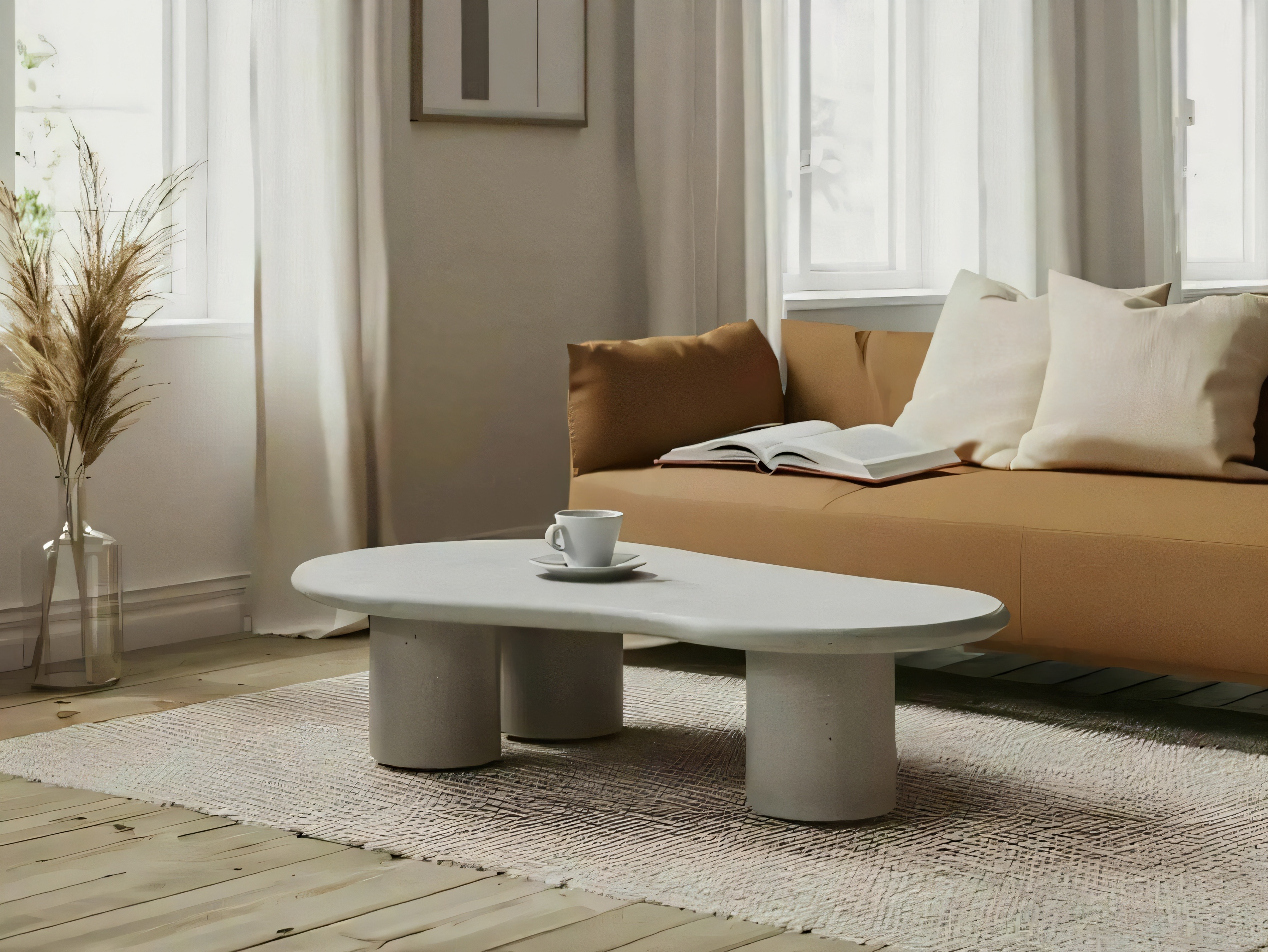 Coffee table Detroit 1060 (Light grey)