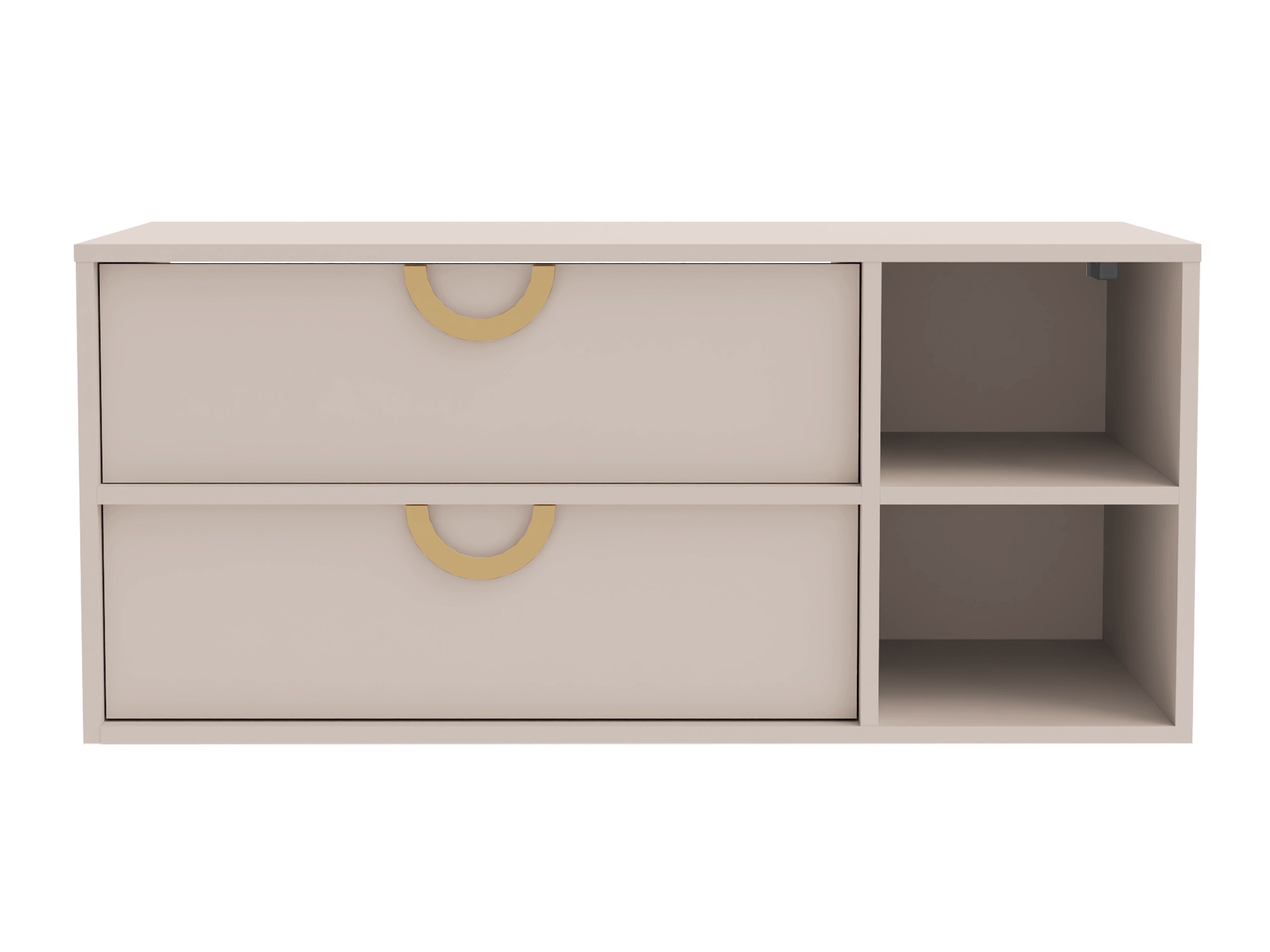 Wall-mounted bathroom cabinet for washbasin Sodalis (Cashmere)