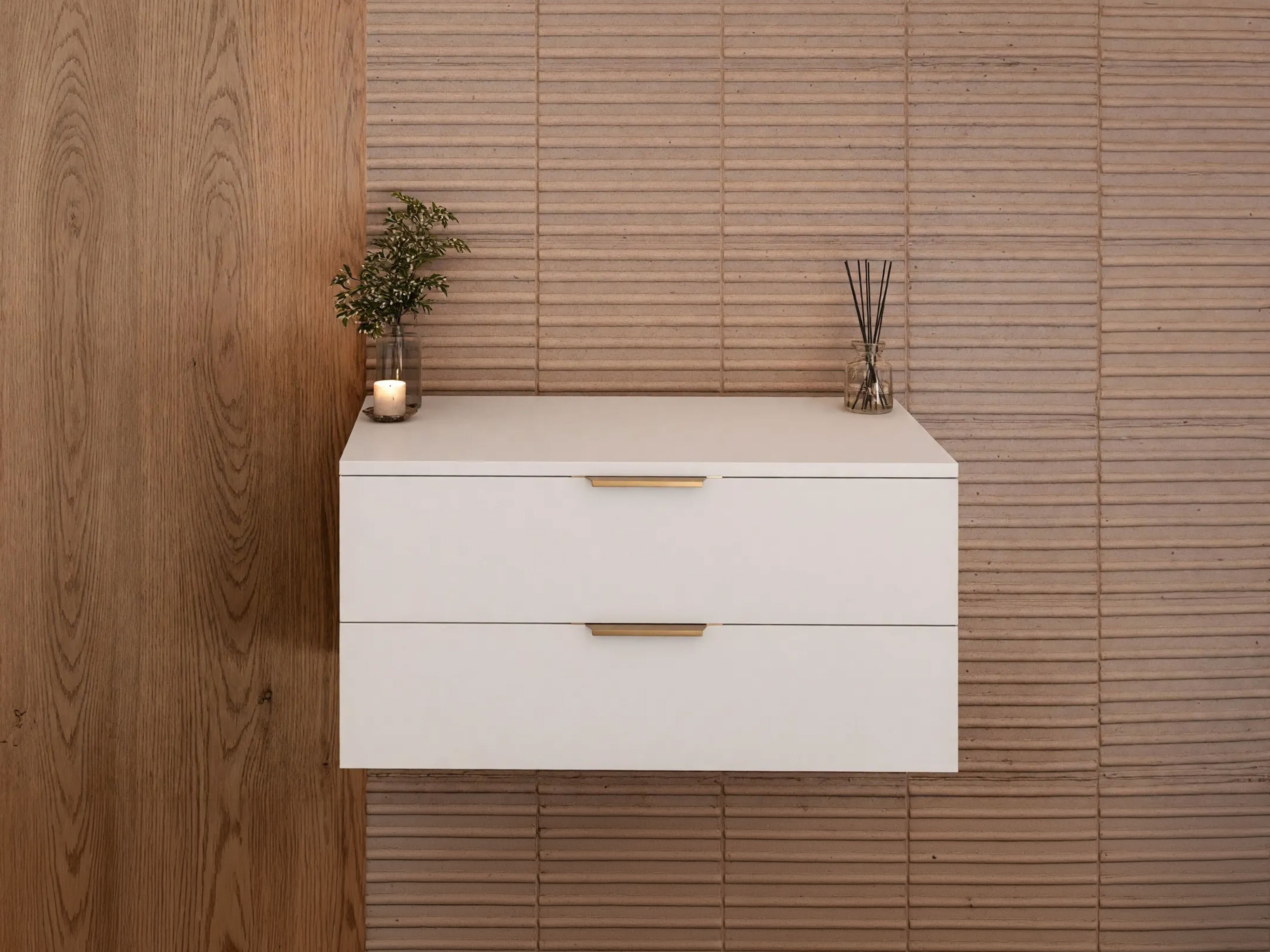 Wall-mounted bathroom cabinet for washbasin Comfivo Unitas