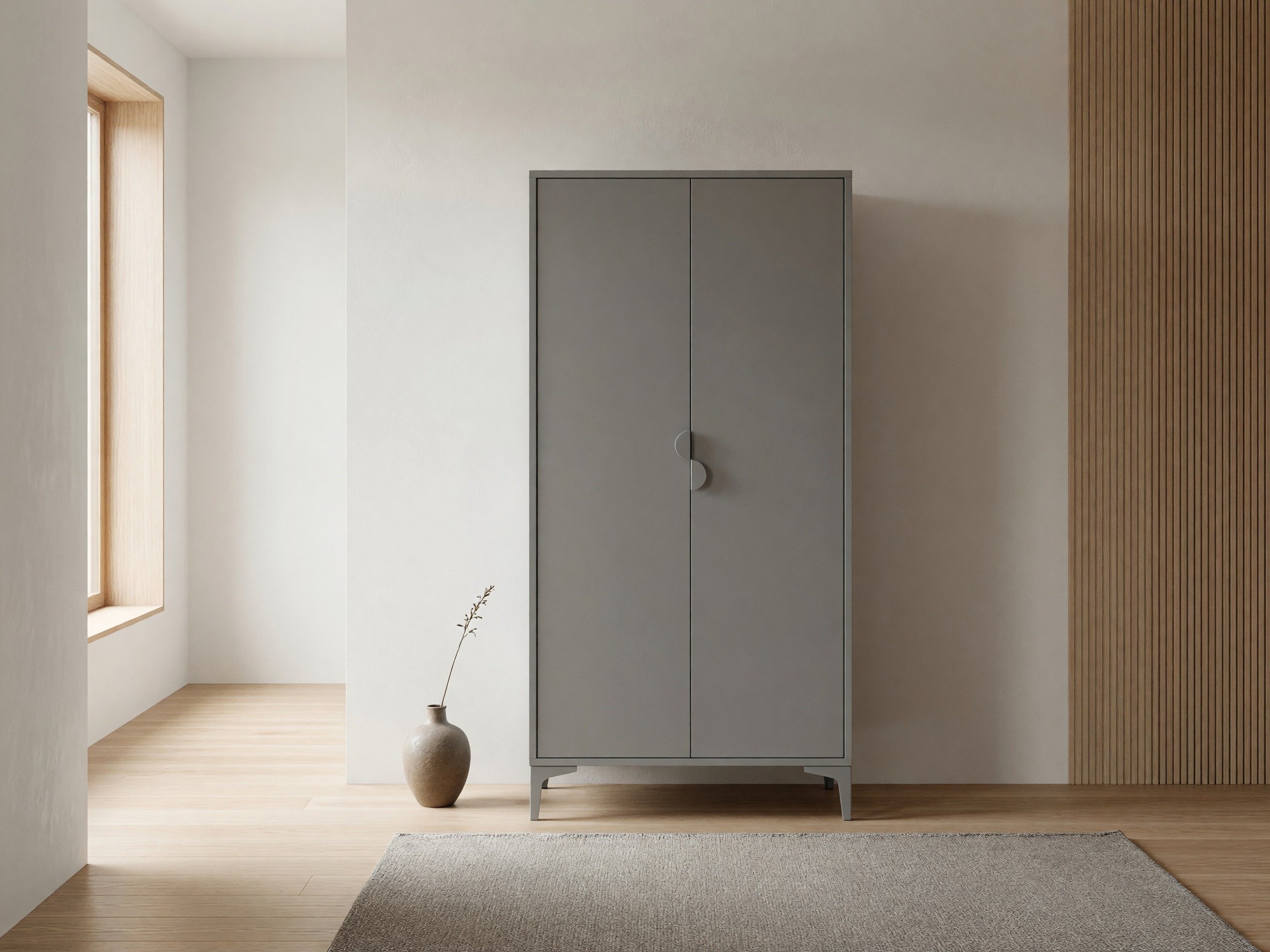 Wardrobe Romcamu 104 (Grey)