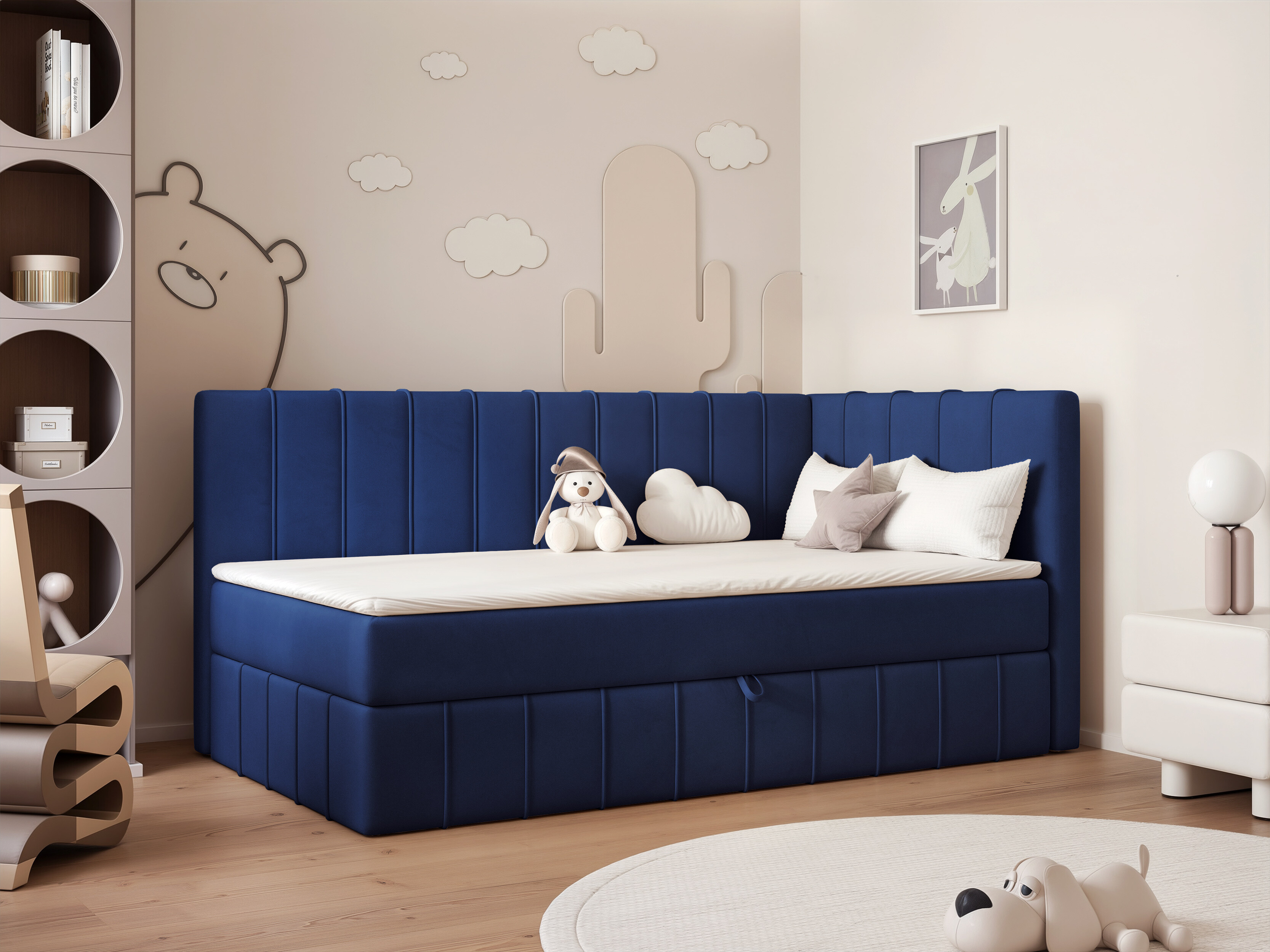 Bed Martinez 136 (Smart Velvet 21606)
