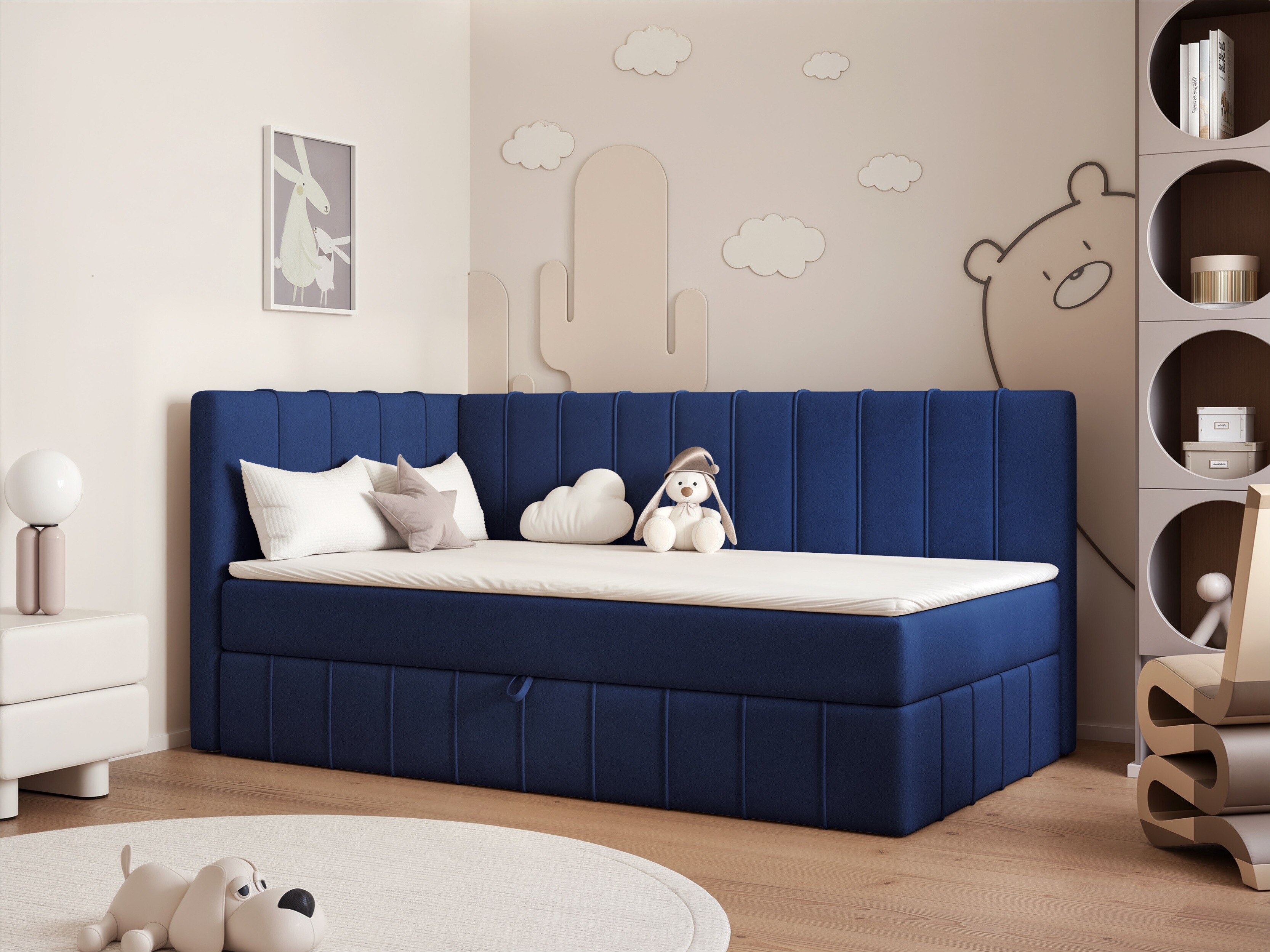 Bed Martinez 136 (Smart Velvet 21606)
