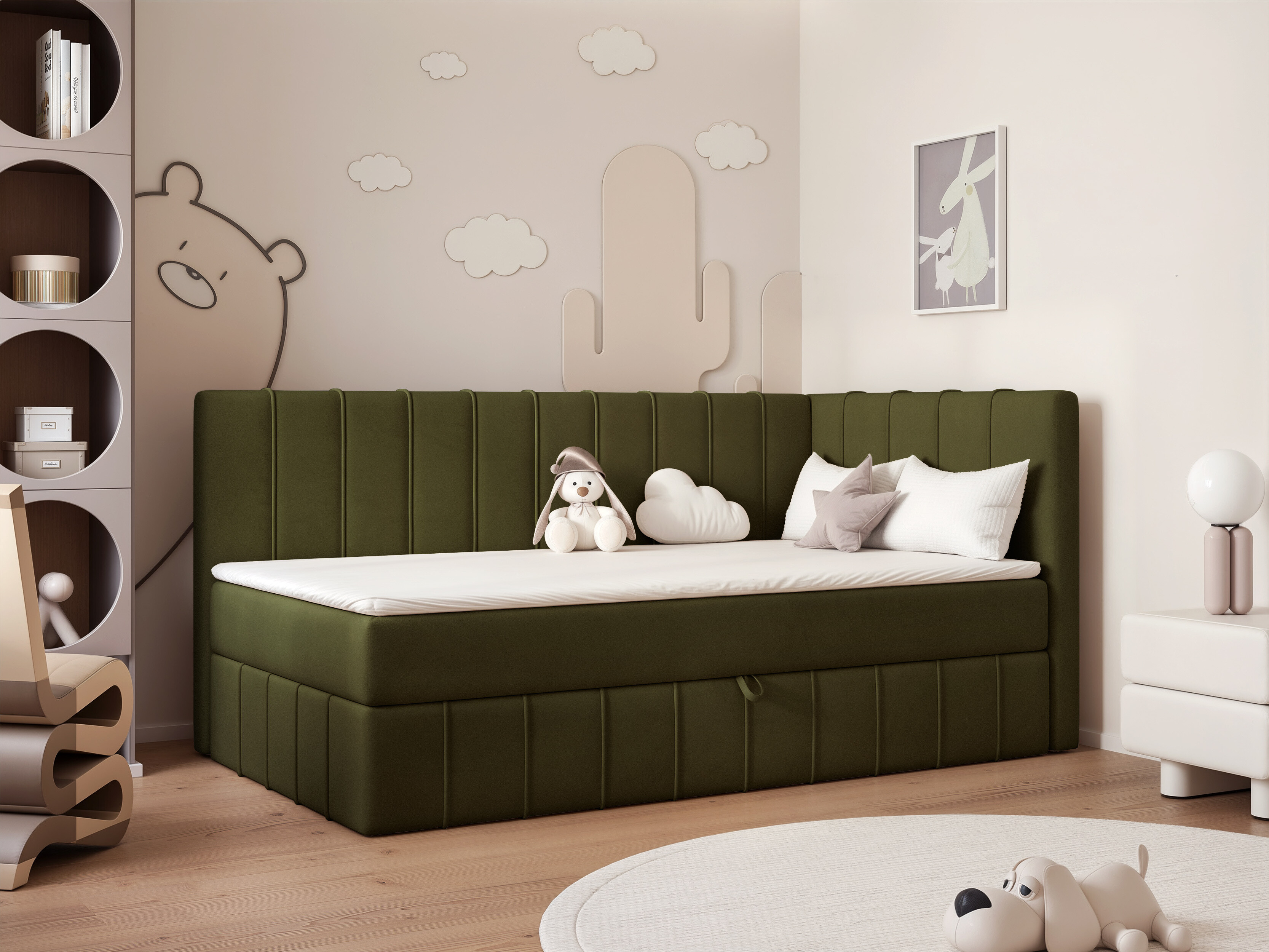 Bed Martinez 136 (Smart Velvet 21614)