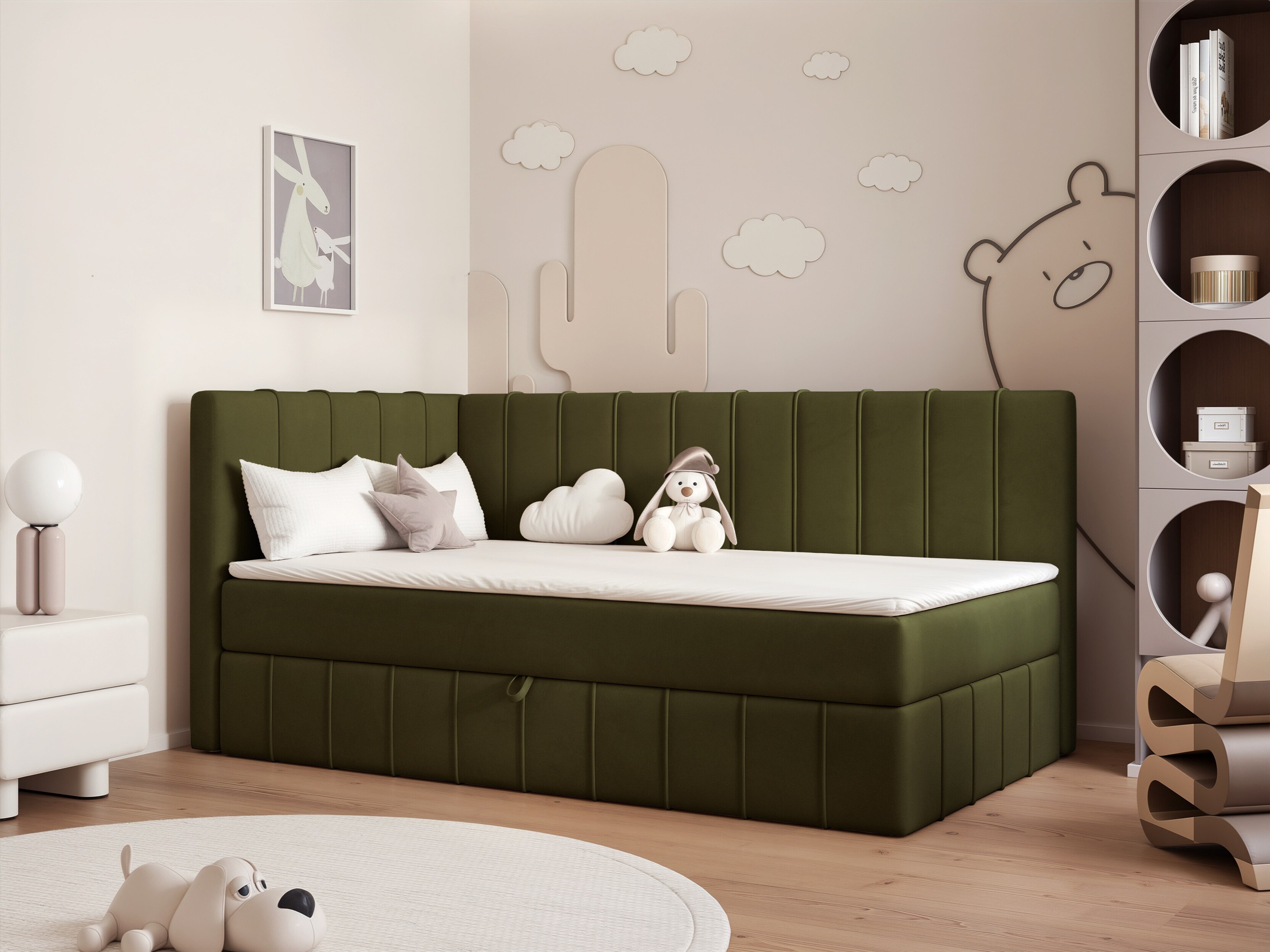Bed Martinez 136 (Smart Velvet 21614)