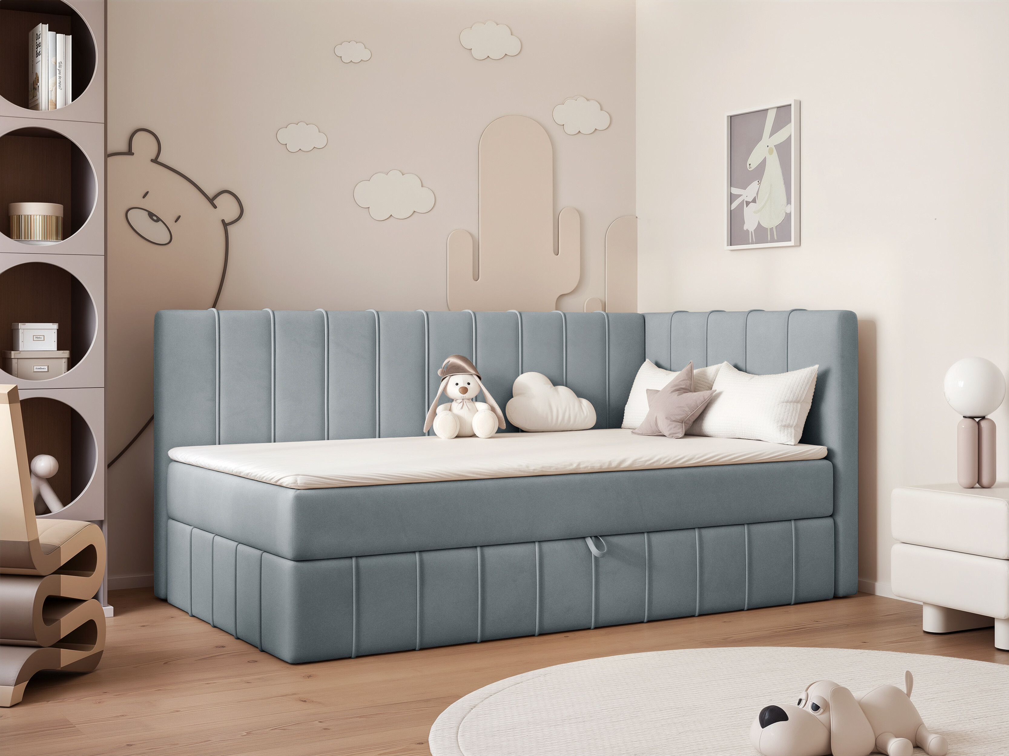 Bed Martinez 136 (Smart Velvet 21620)