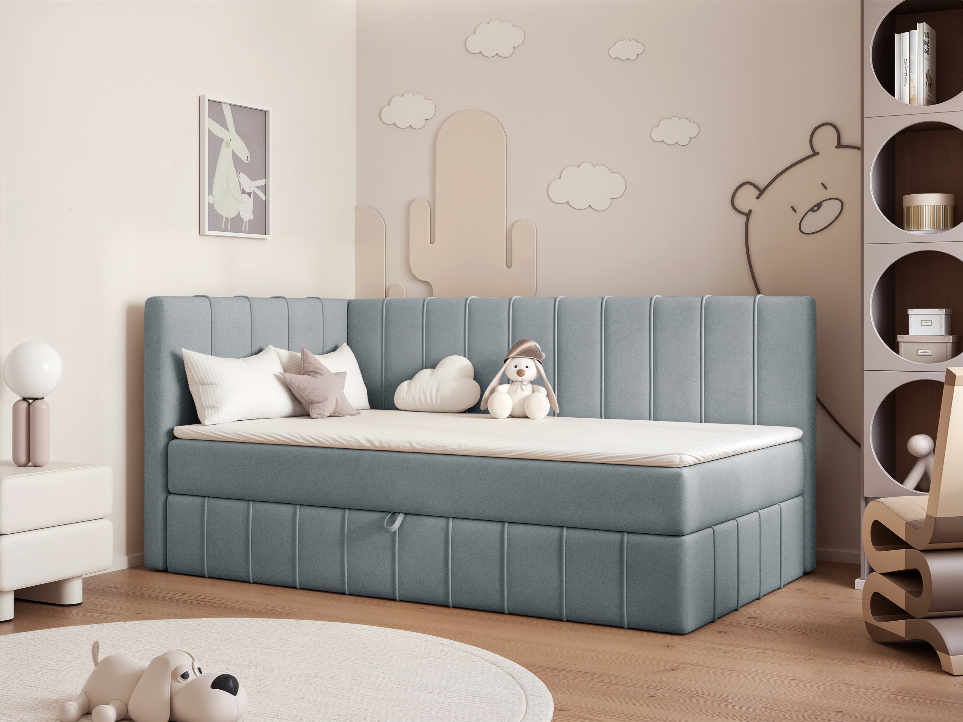 Bed Martinez 136 (Smart Velvet 21620)