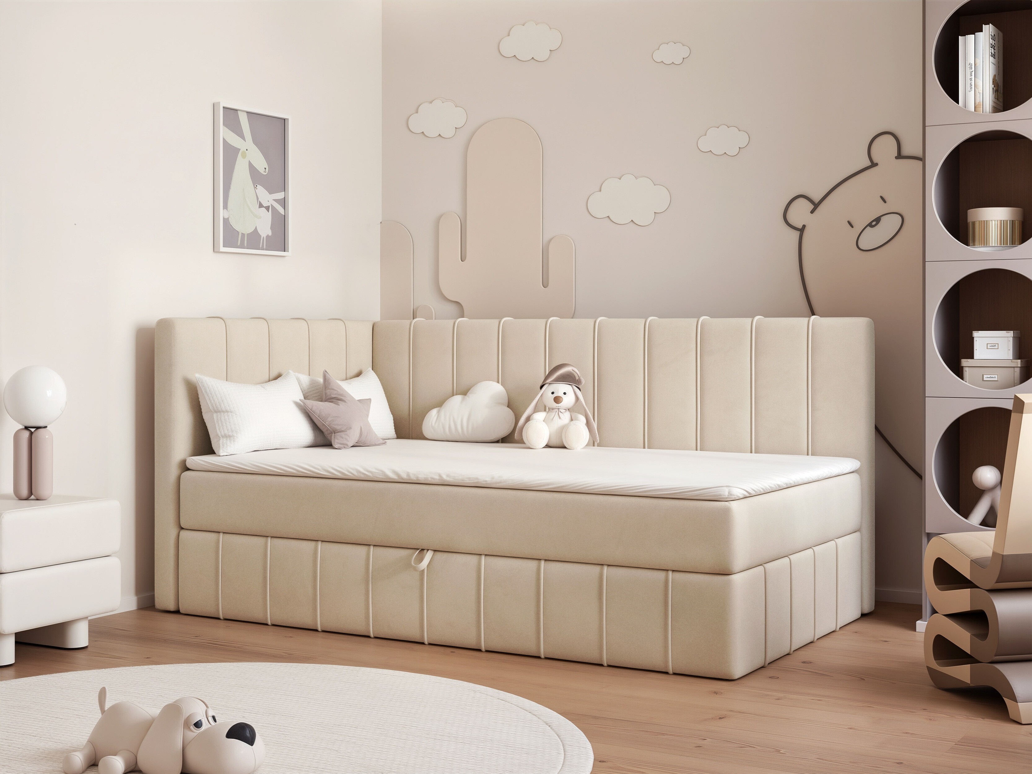 Bed Martinez 136 (Smart Velvet 21633)