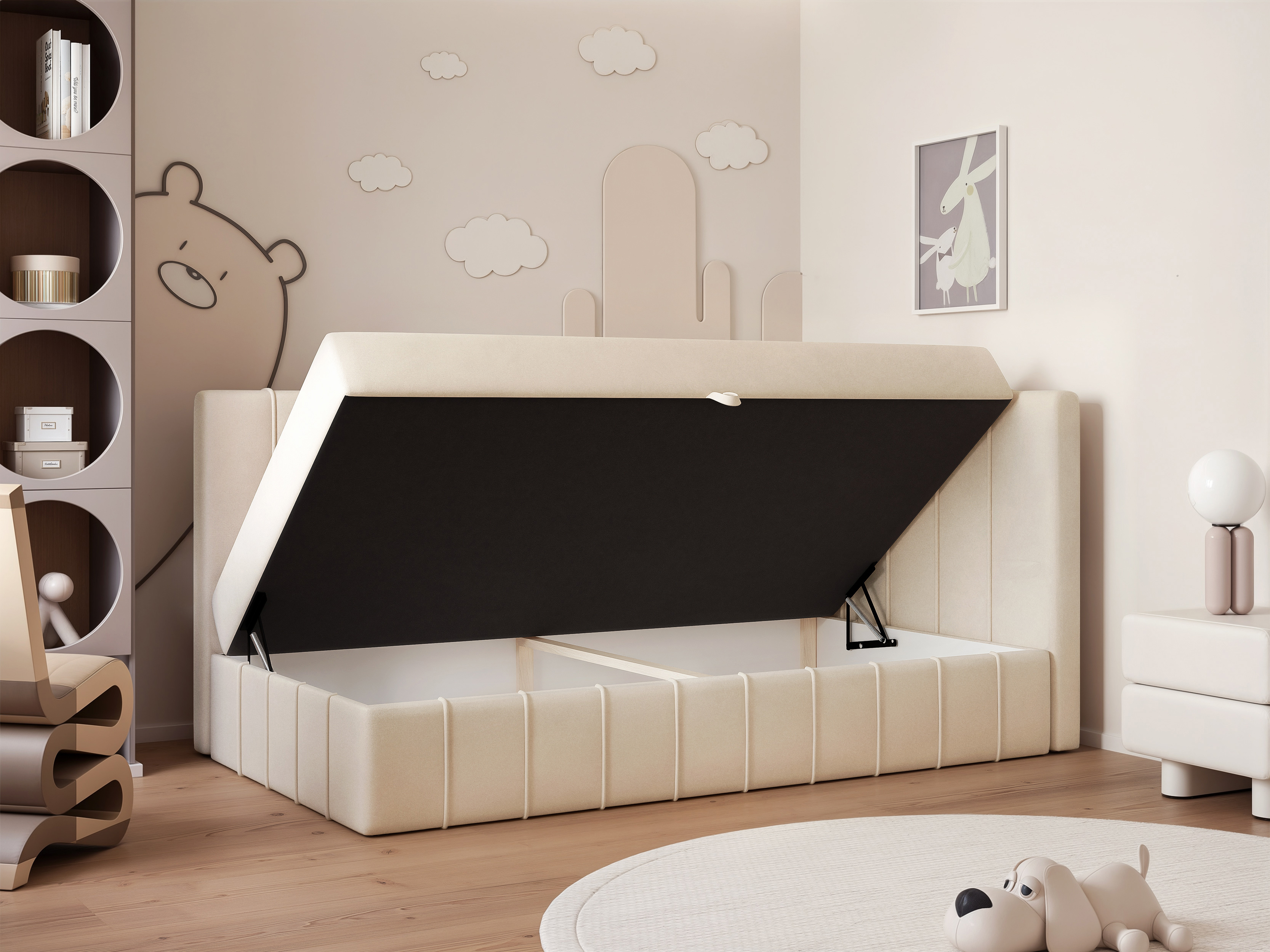 Bed Martinez 136 (Smart Velvet 21633)