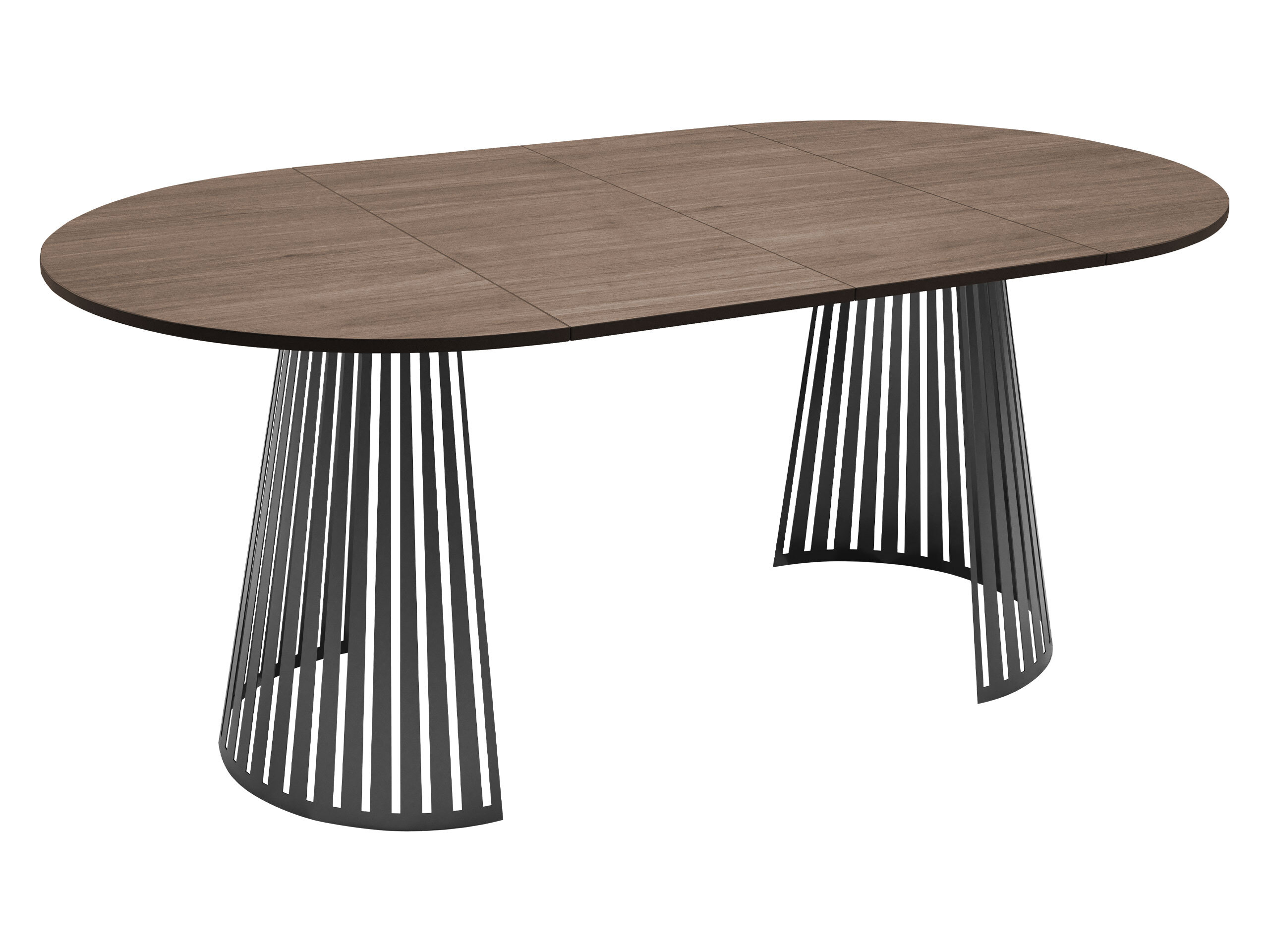 Table Prudentia II (Black marble + Brown)