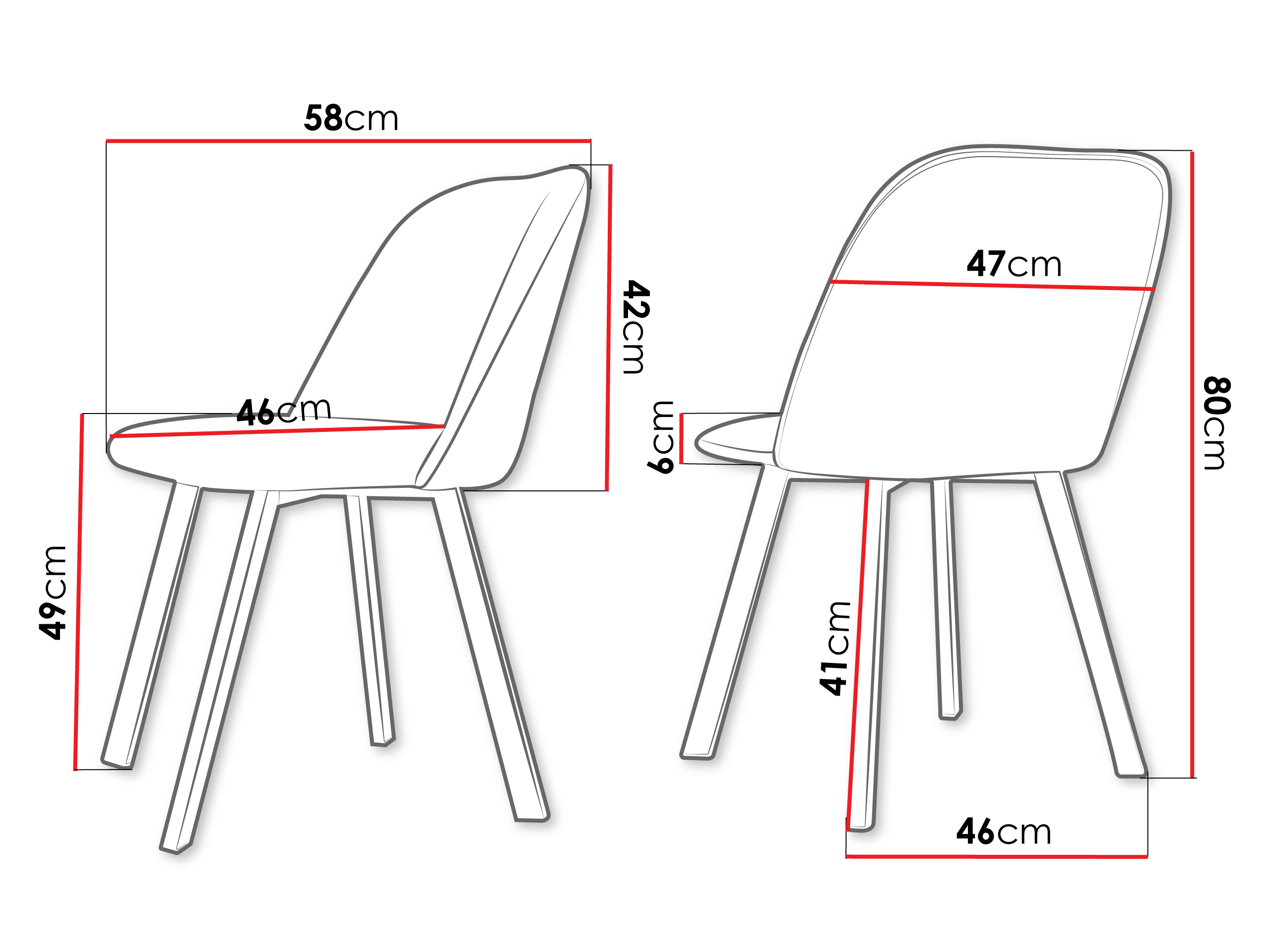 Chair Sparks 205 (Magic Velvet 2206)