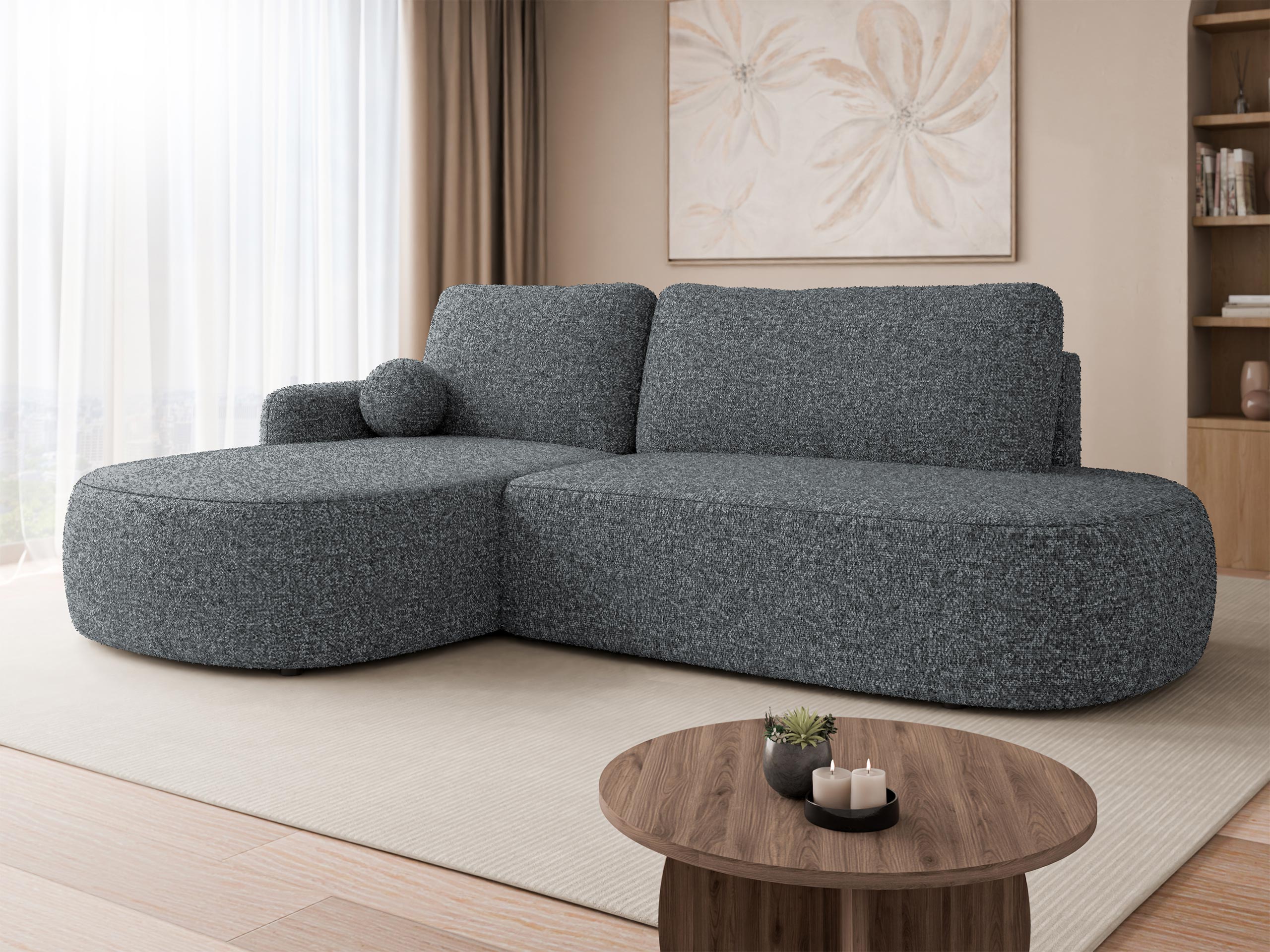 Corner sofa Comfivo 601 (Bella 20)