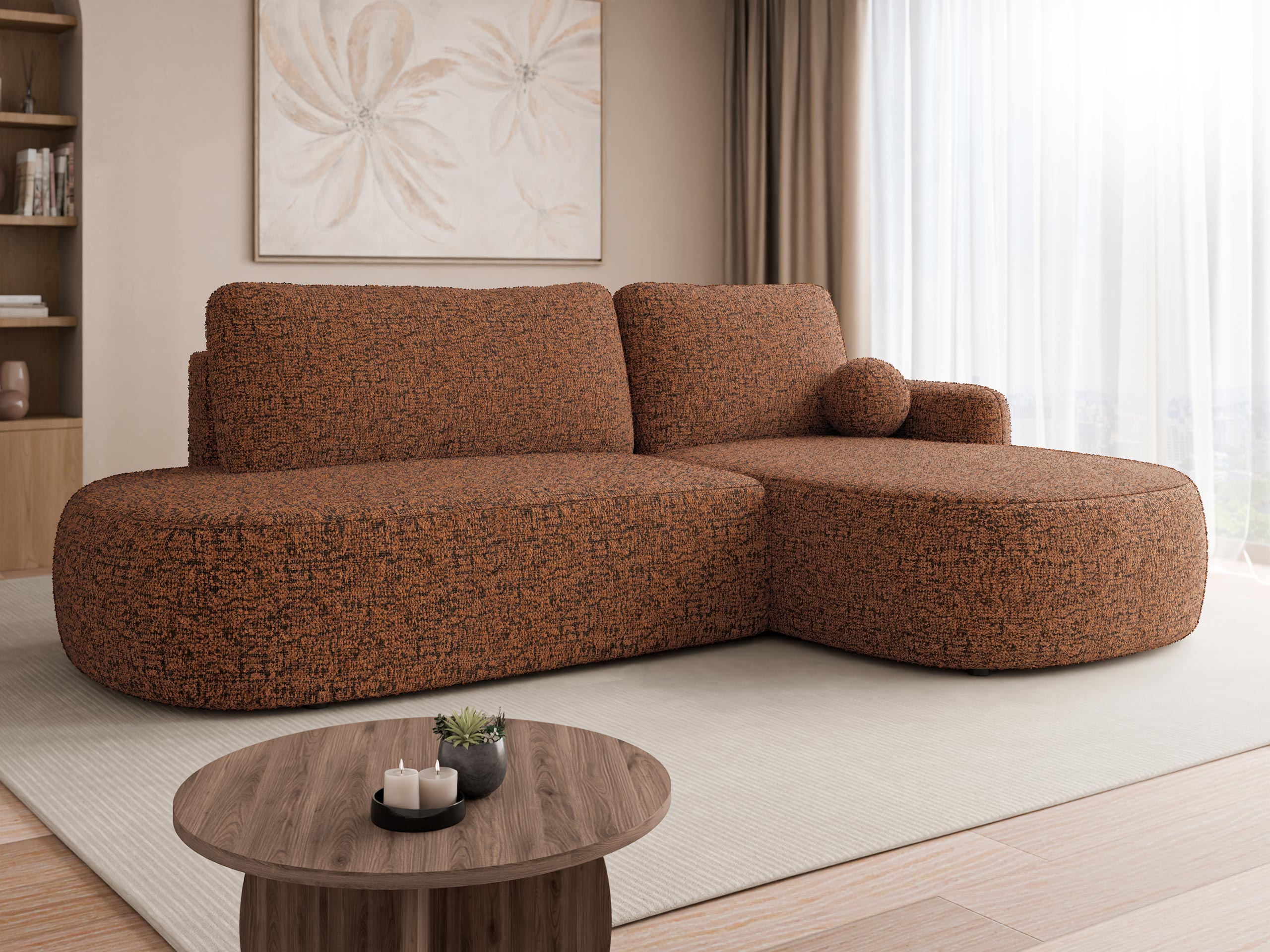 Corner sofa Comfivo 601 (Bella 40)