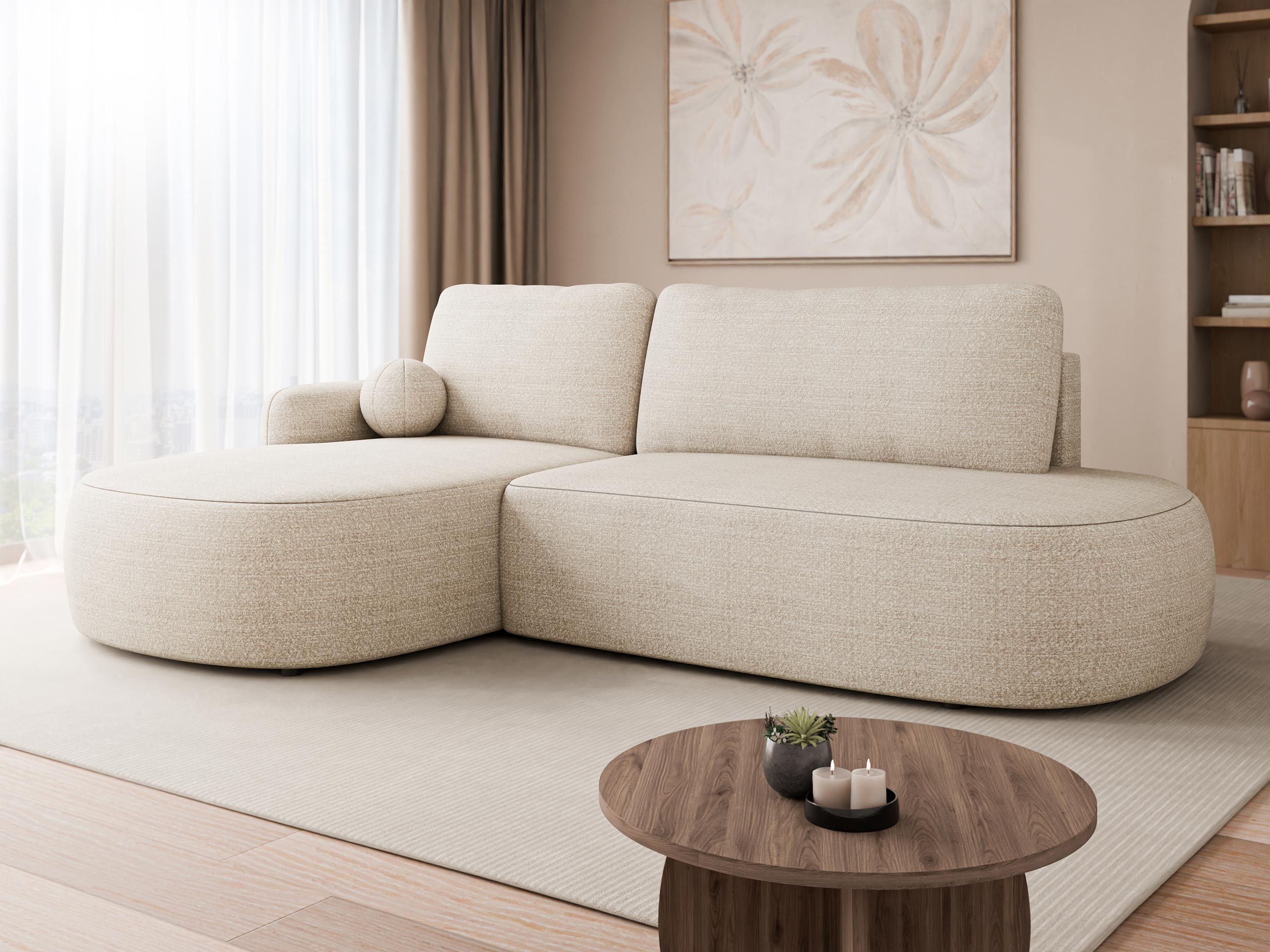 Corner sofa Comfivo 601 (Taro 01)
