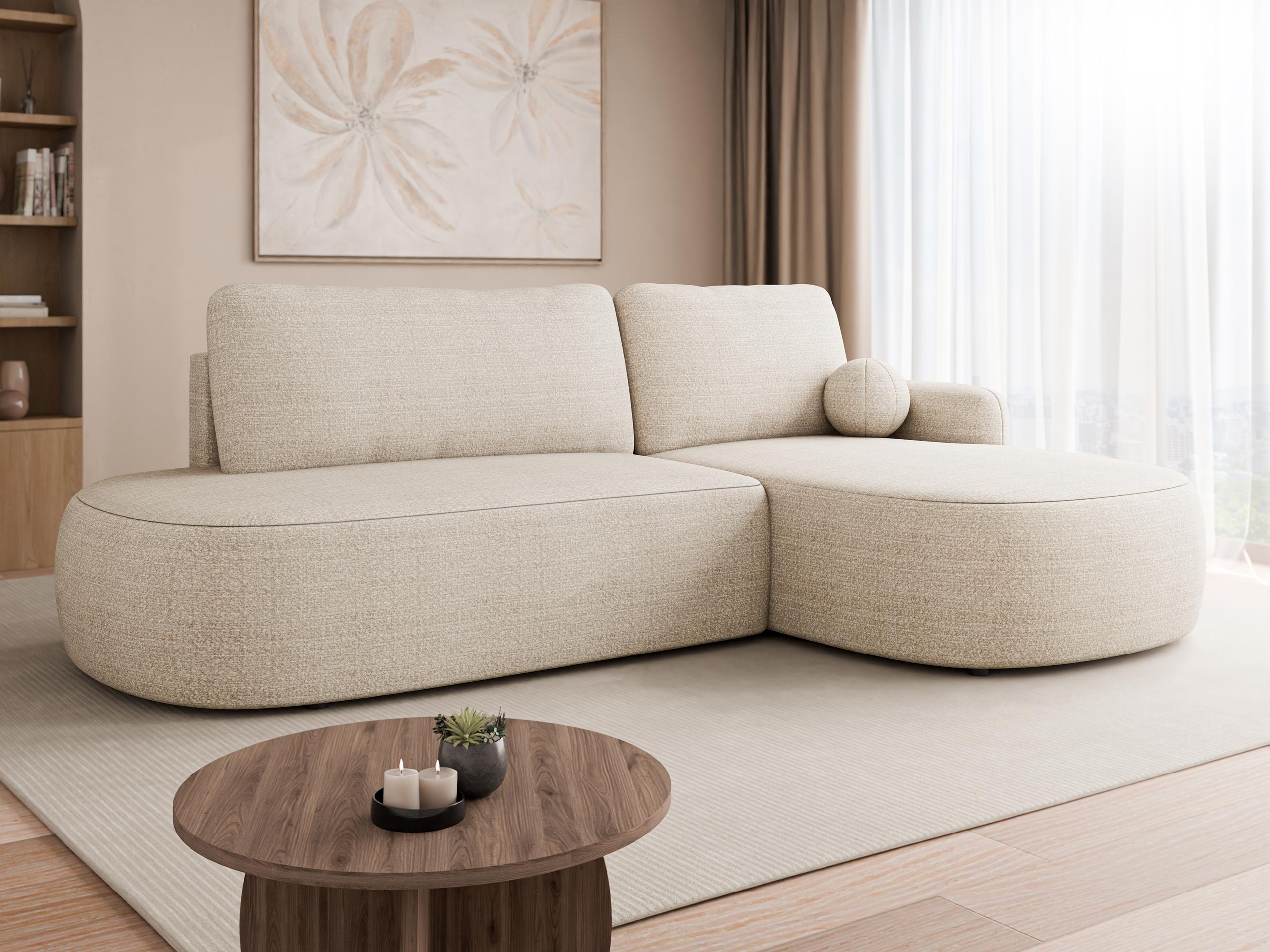 Corner sofa Comfivo 601 (Taro 01)