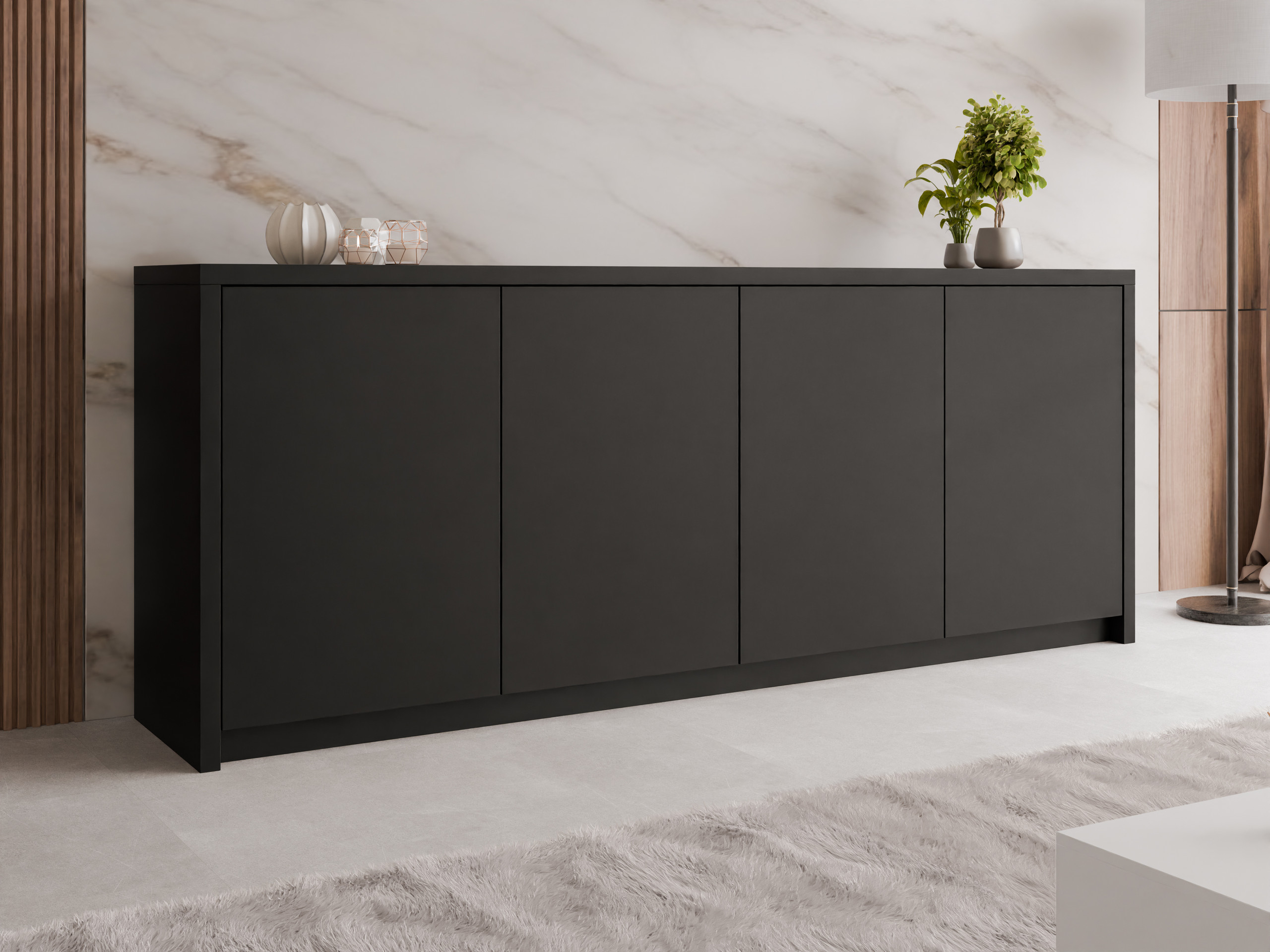 Sideboard Providence 203 (Black)