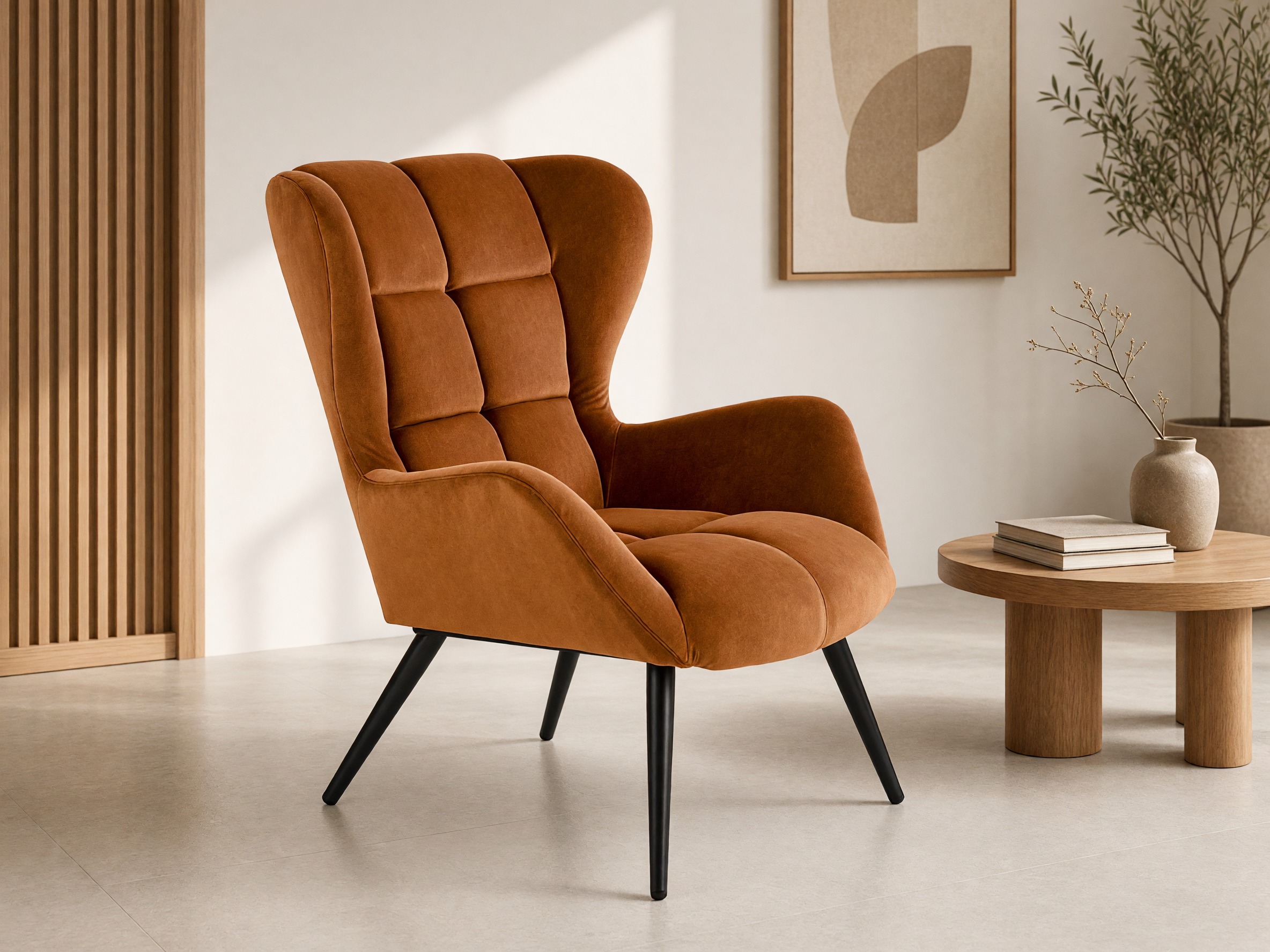 Armchair Houston 1079 (Cinnamon)