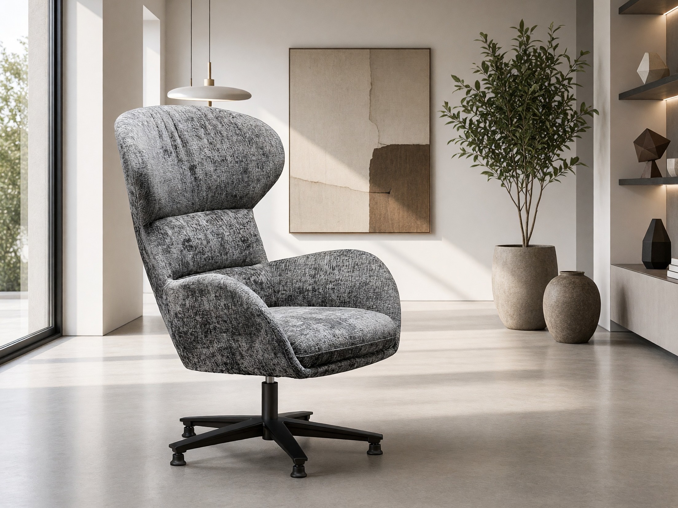 Armchair Houston 1598 (Grey)