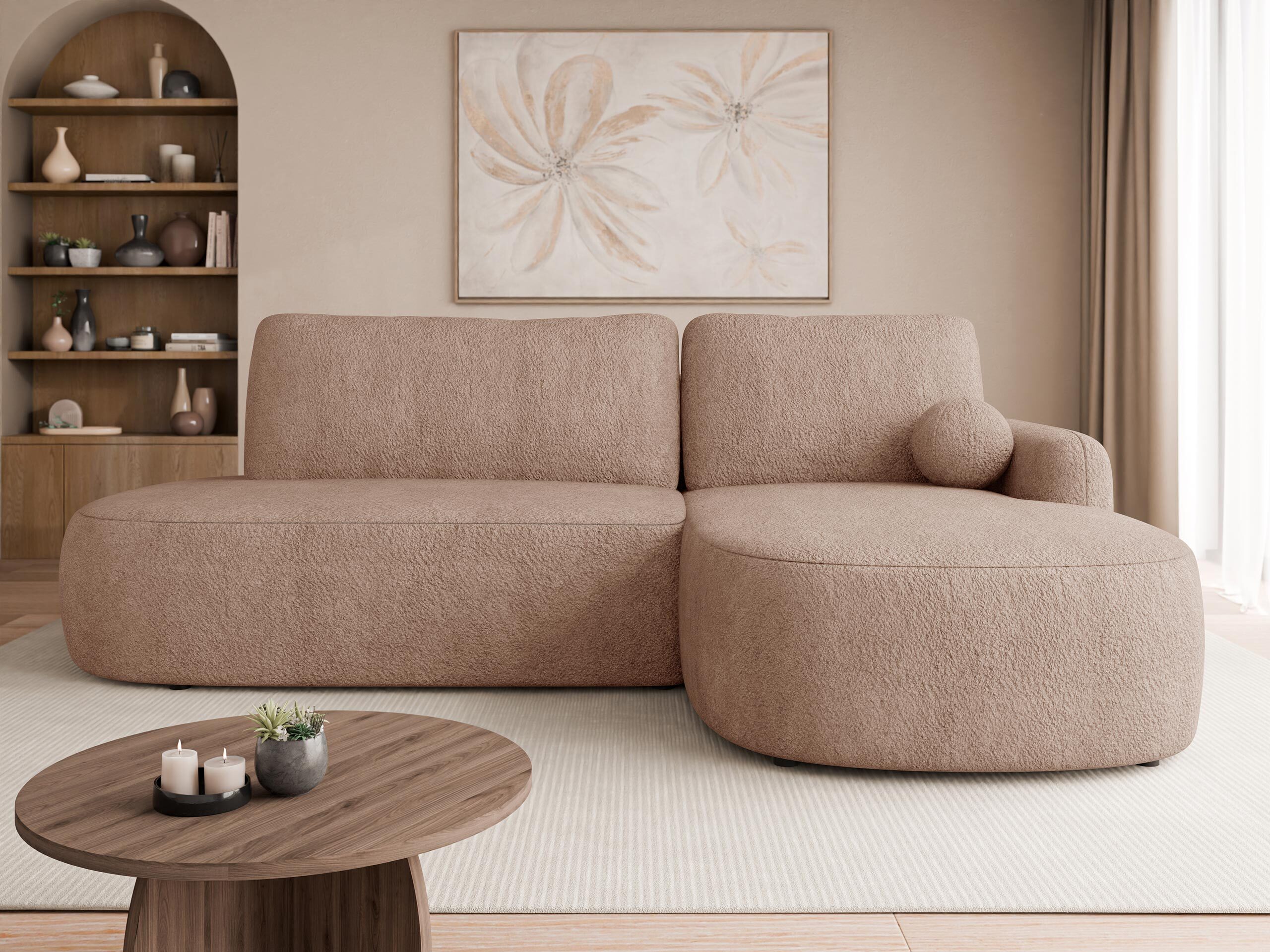 Corner sofa Comfivo 601 (Coral 45)