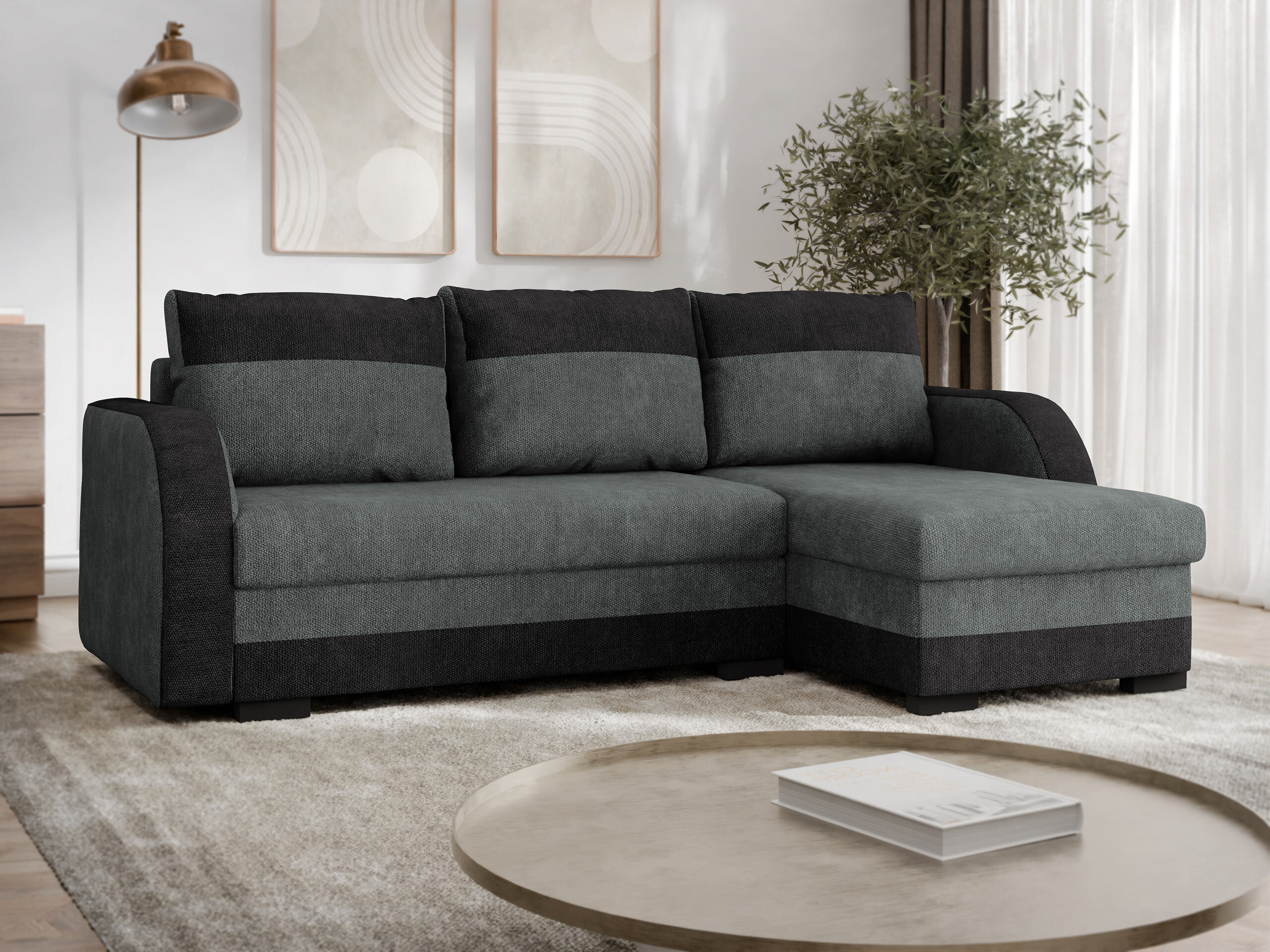 Corner sofa Gratia (Lumo 75 + Margo 227.09)