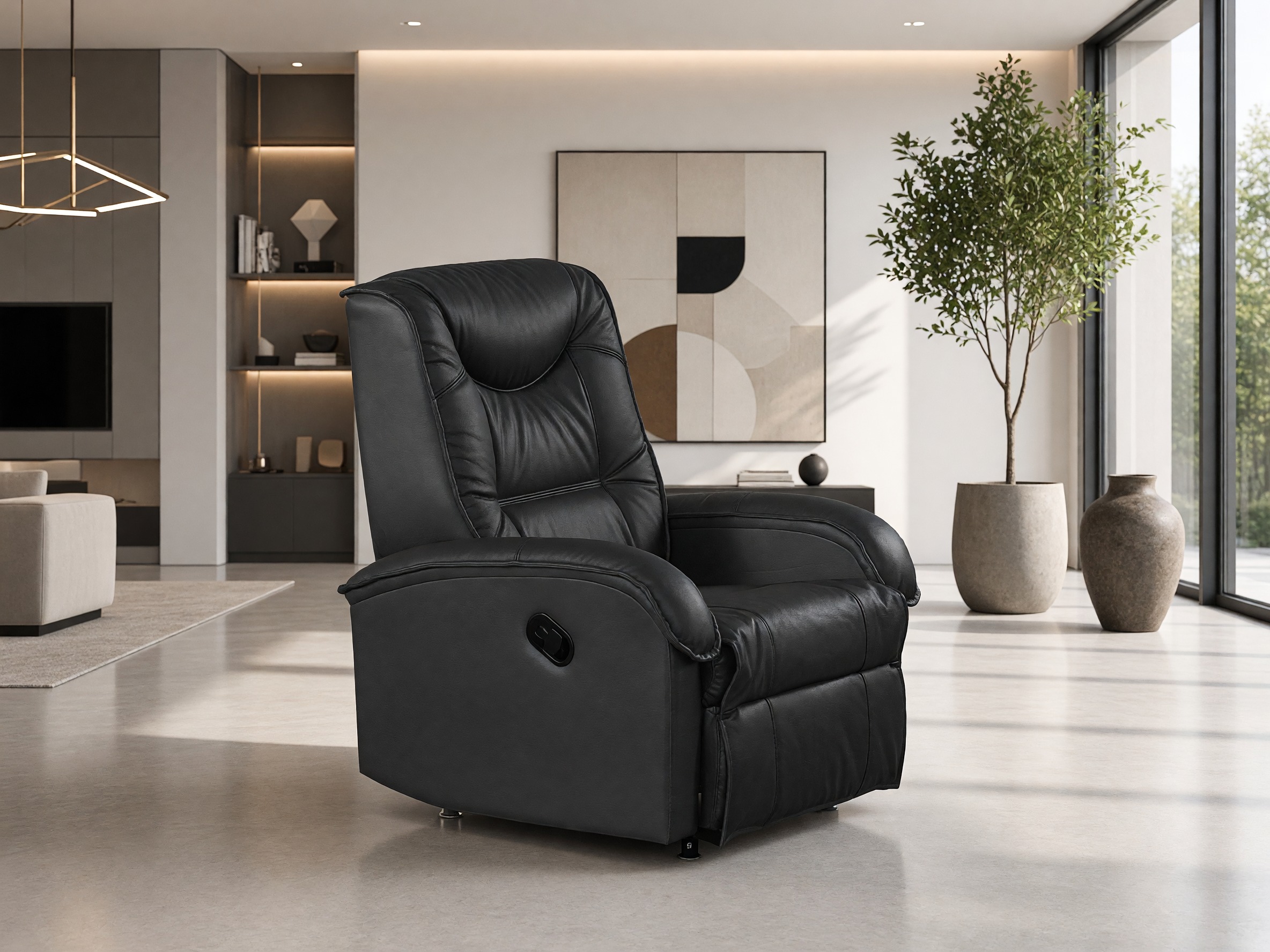 Recliner armchair Houston 564 (Black)