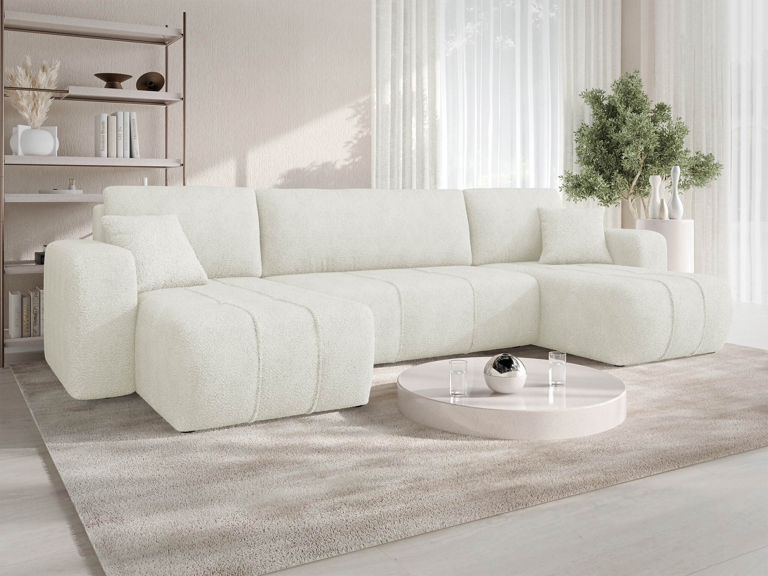 Corner sofa Comfivo Laurus II (Coral 15)