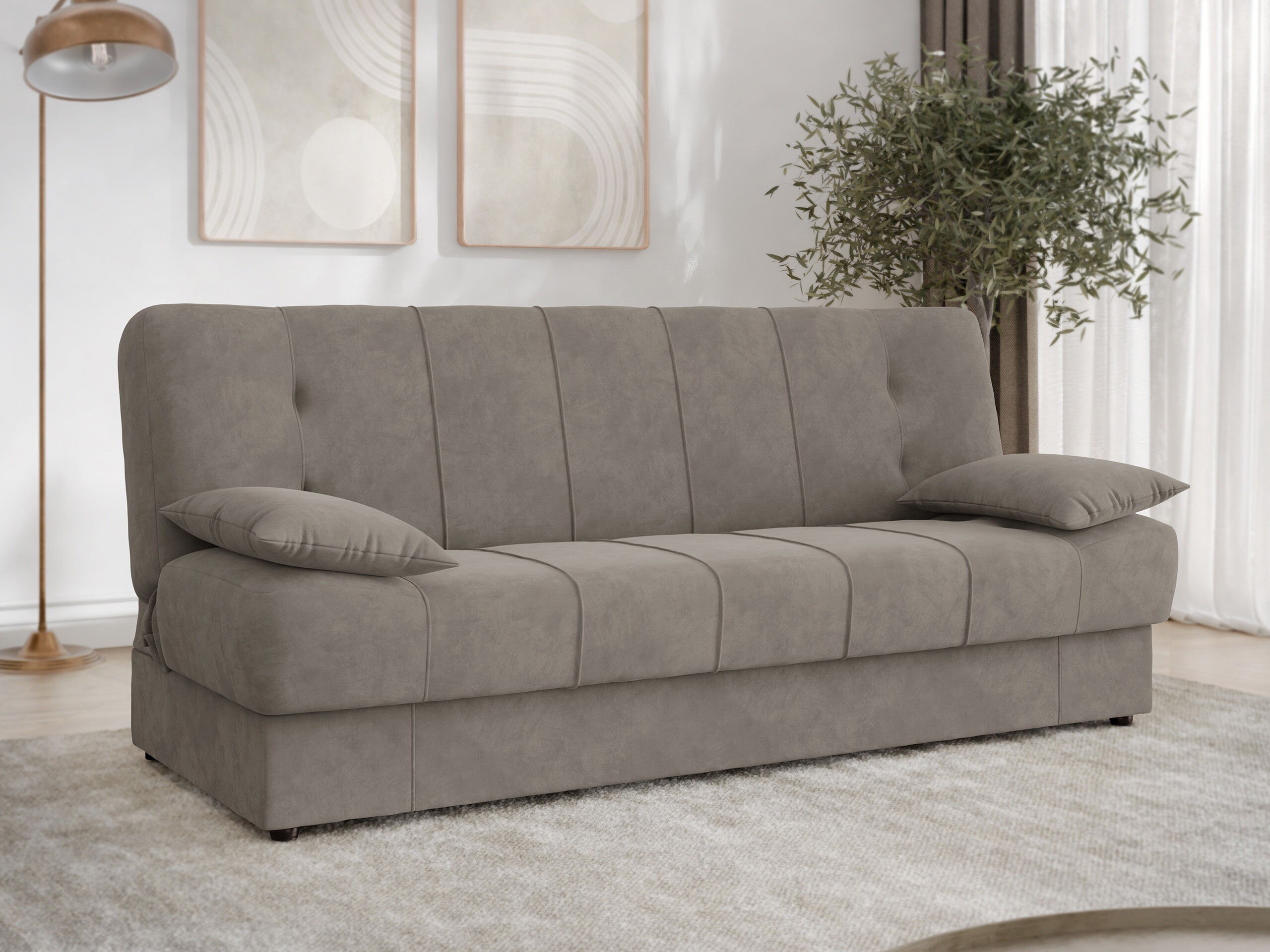 Sofa bed Columbus 120 (Velluto 3)