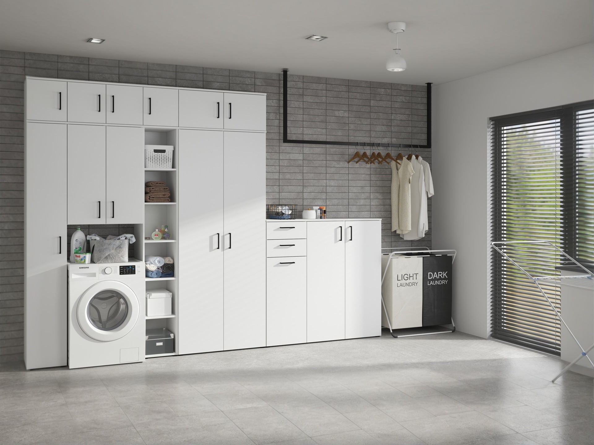 Bookcase Fenopha 200 (White)
