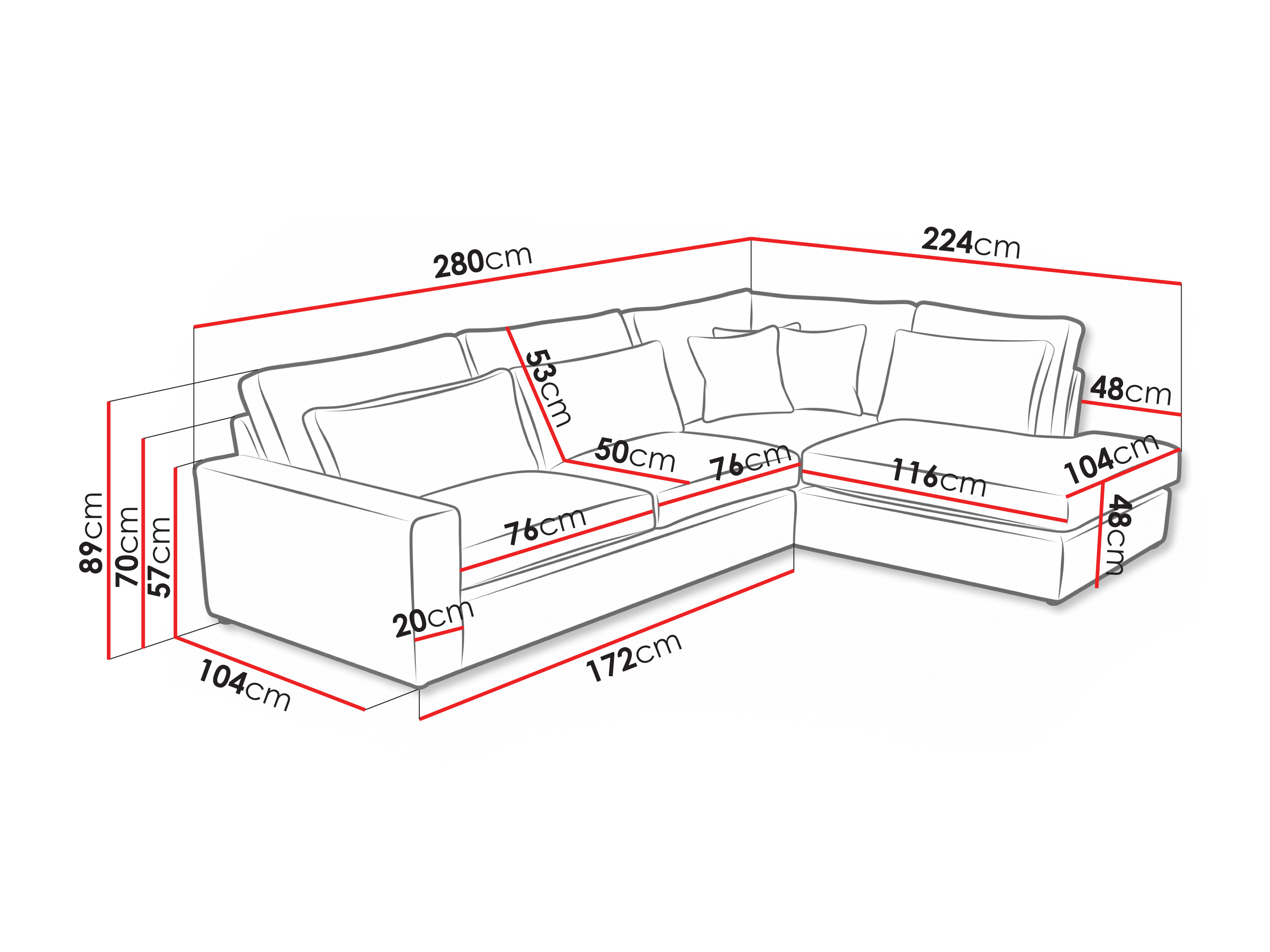 Corner sofa Somava 101 (Lincoln 75)
