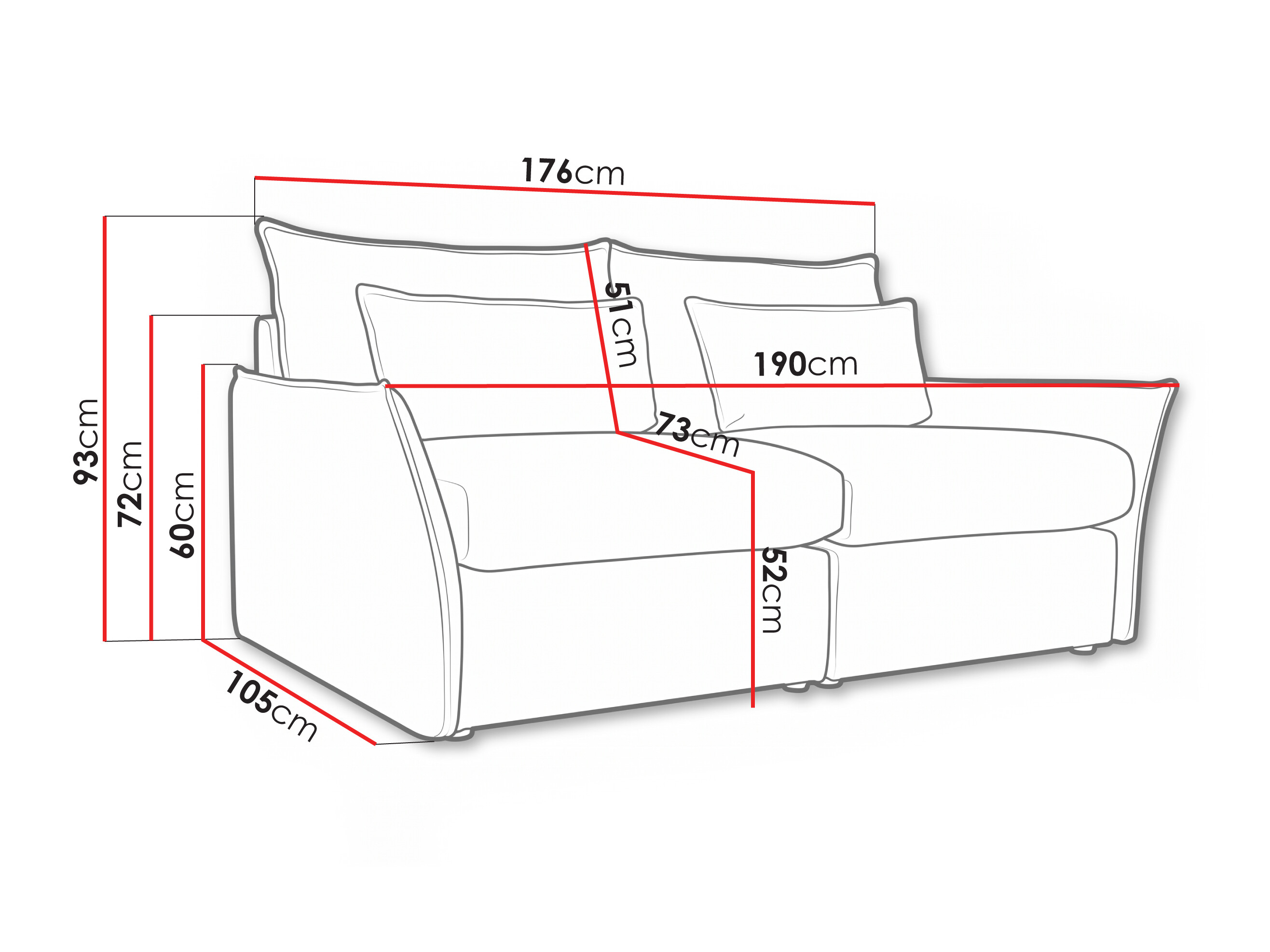 Sofa Fersali 103 (Lincoln 86)