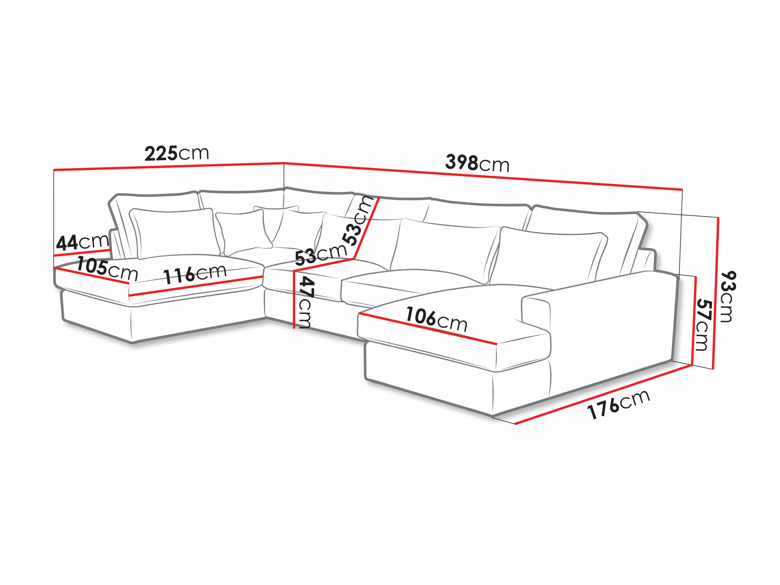 Corner sofa Lufkin 139 (Lincoln 39)