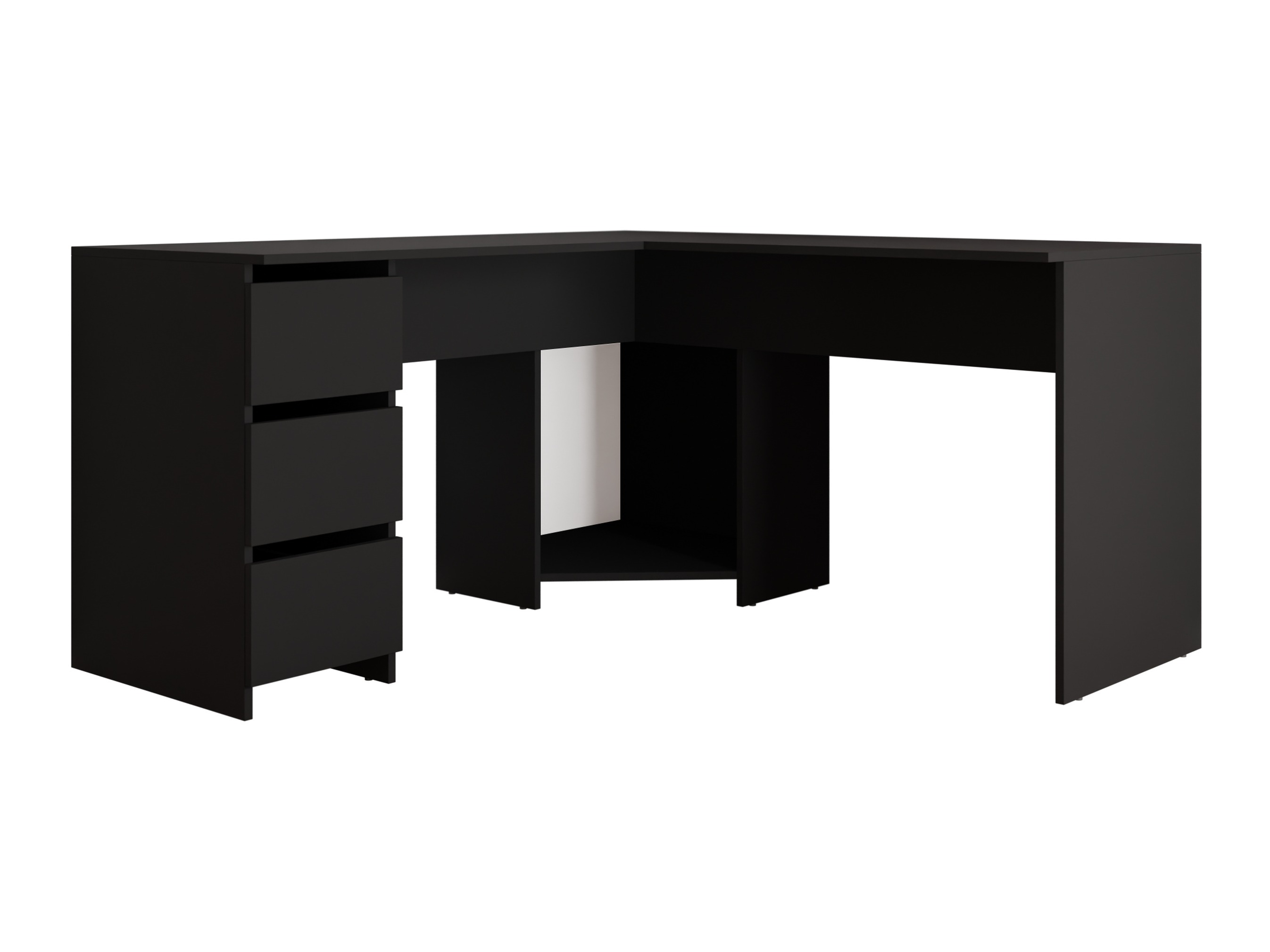Corner desk Comfivo Insuler (Black)