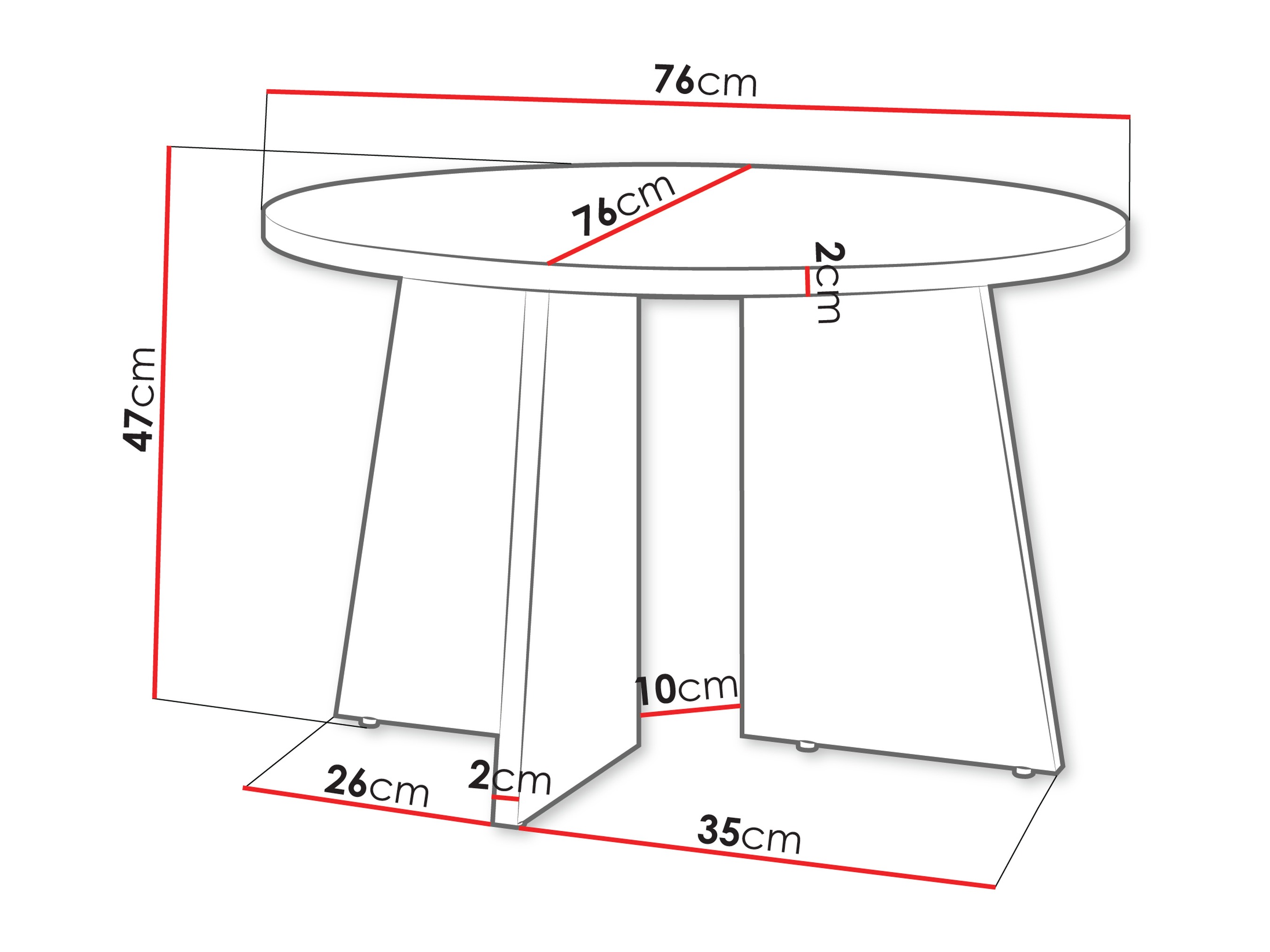 Coffee table Telivo 106