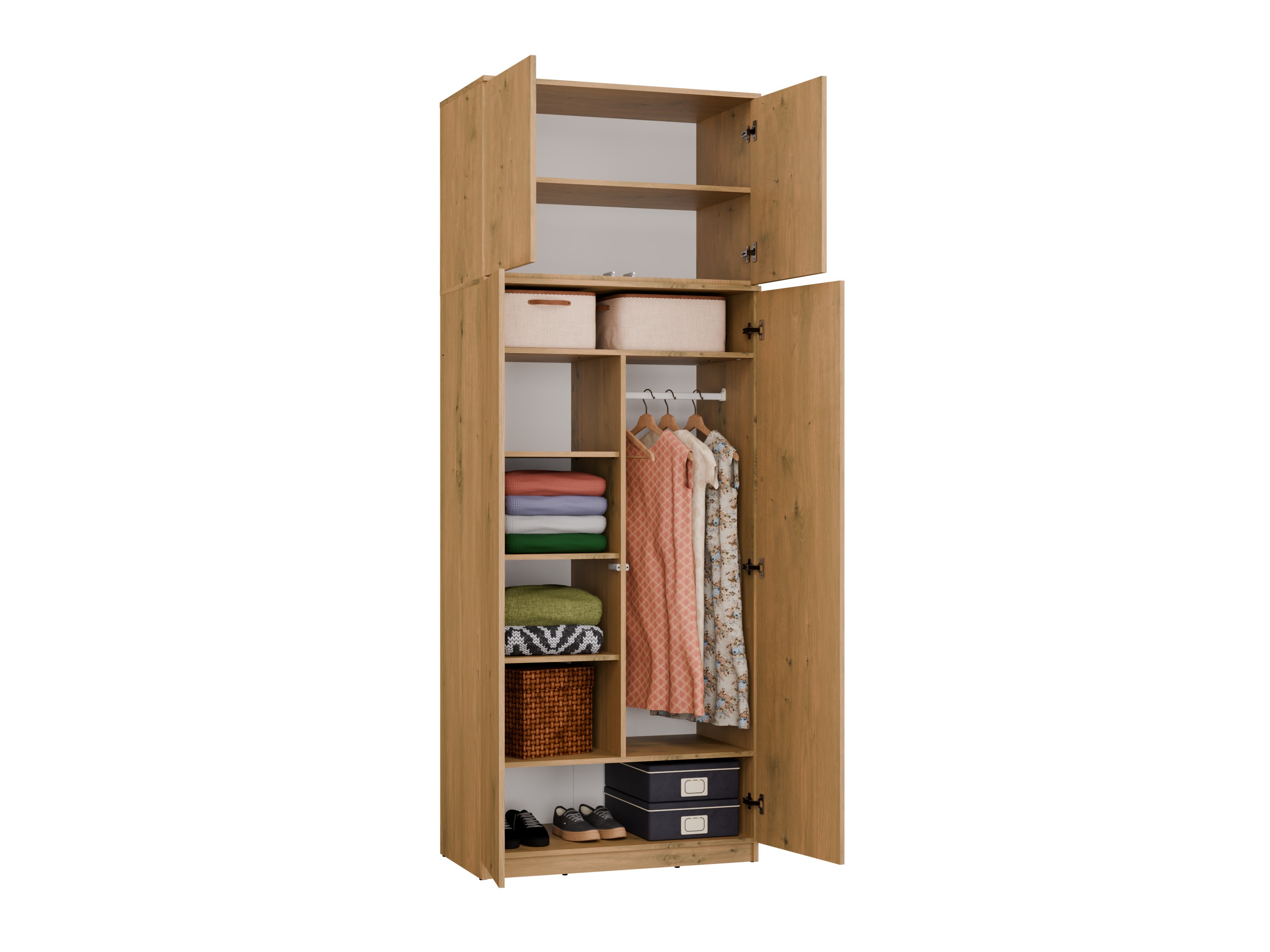 Wardrobe Mandeville 408 (Artisan oak)