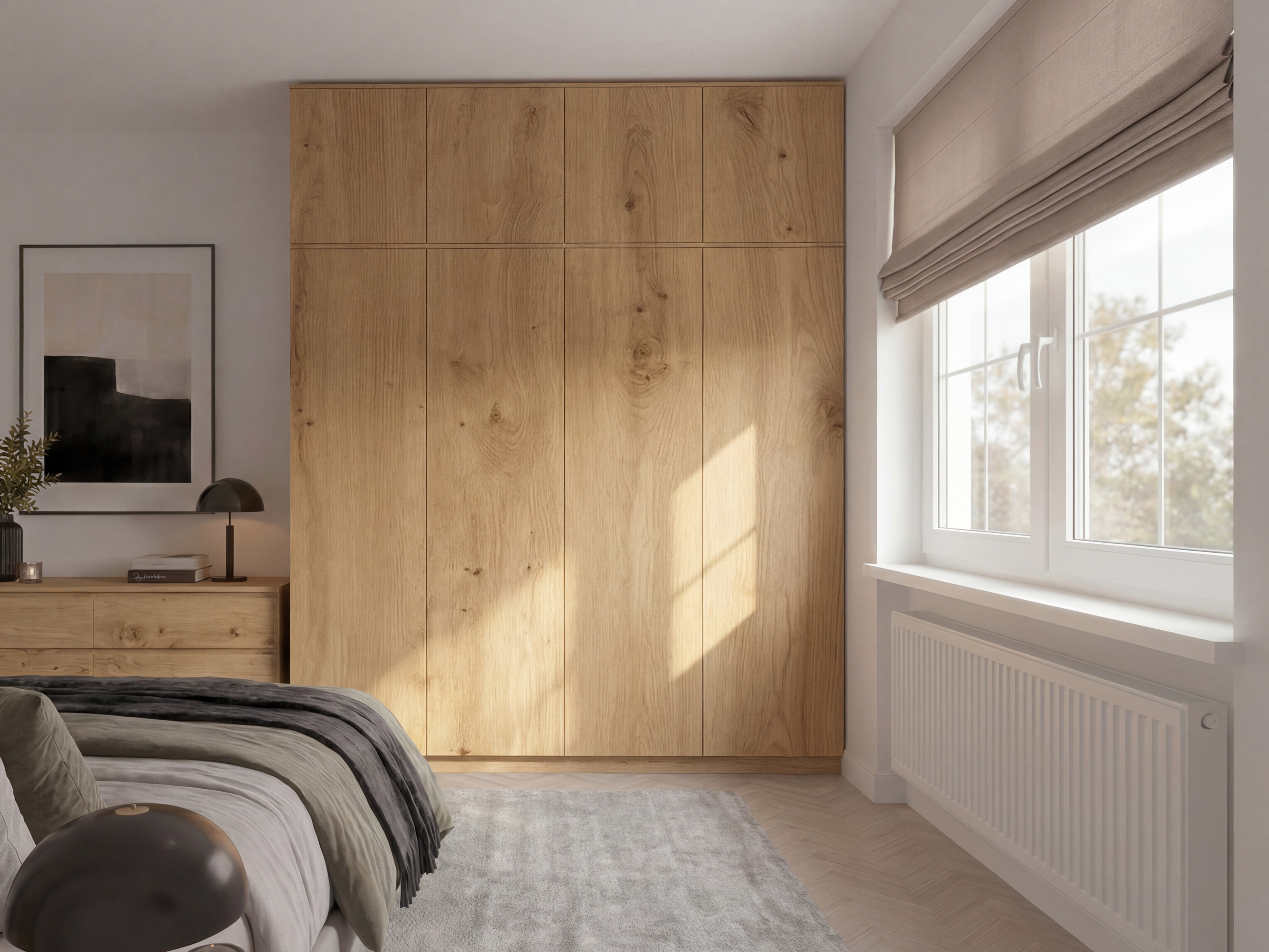 Wardrobe Mandeville 408 (Artisan oak)