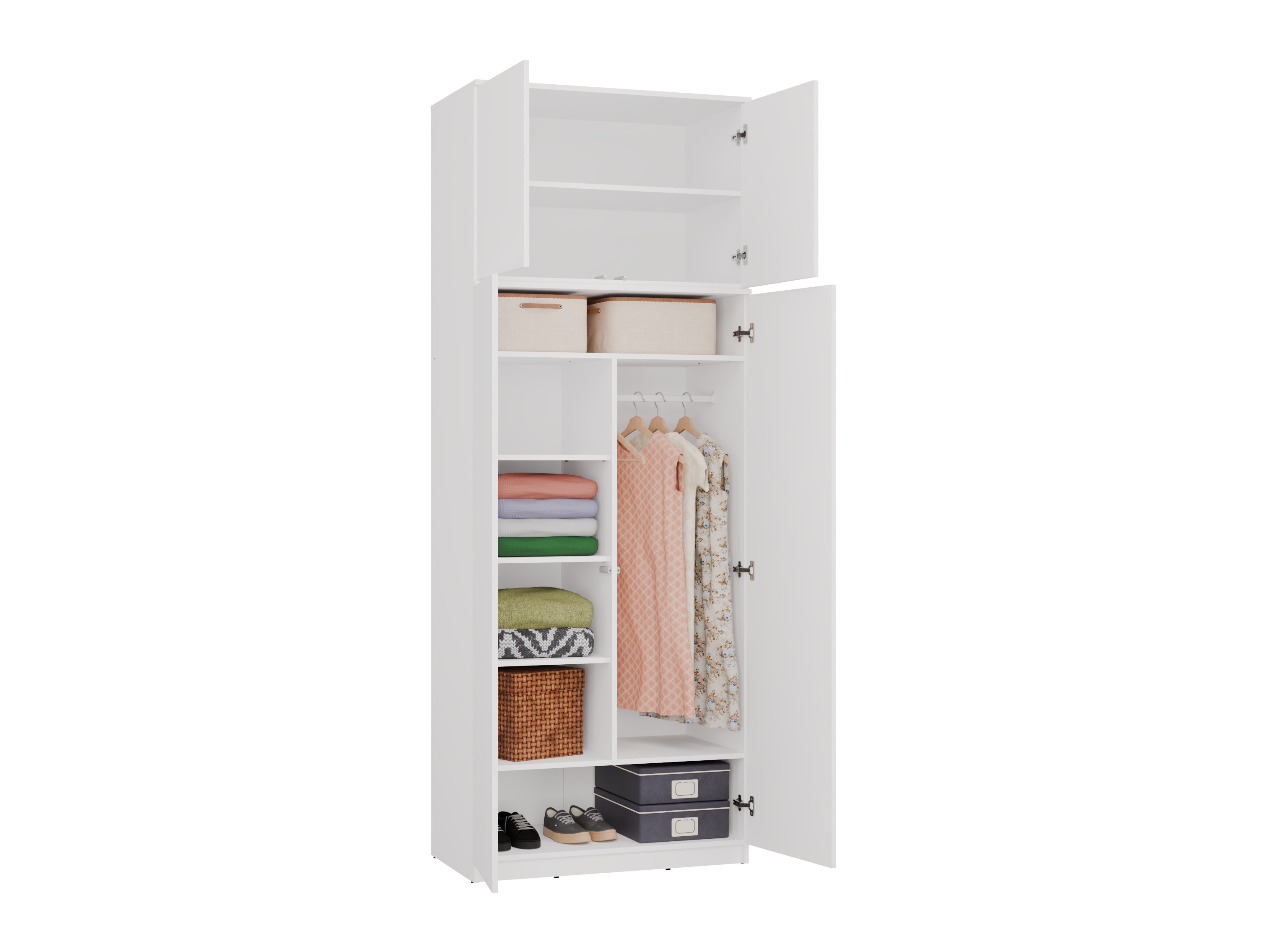 Wardrobe Mandeville 408 (White)