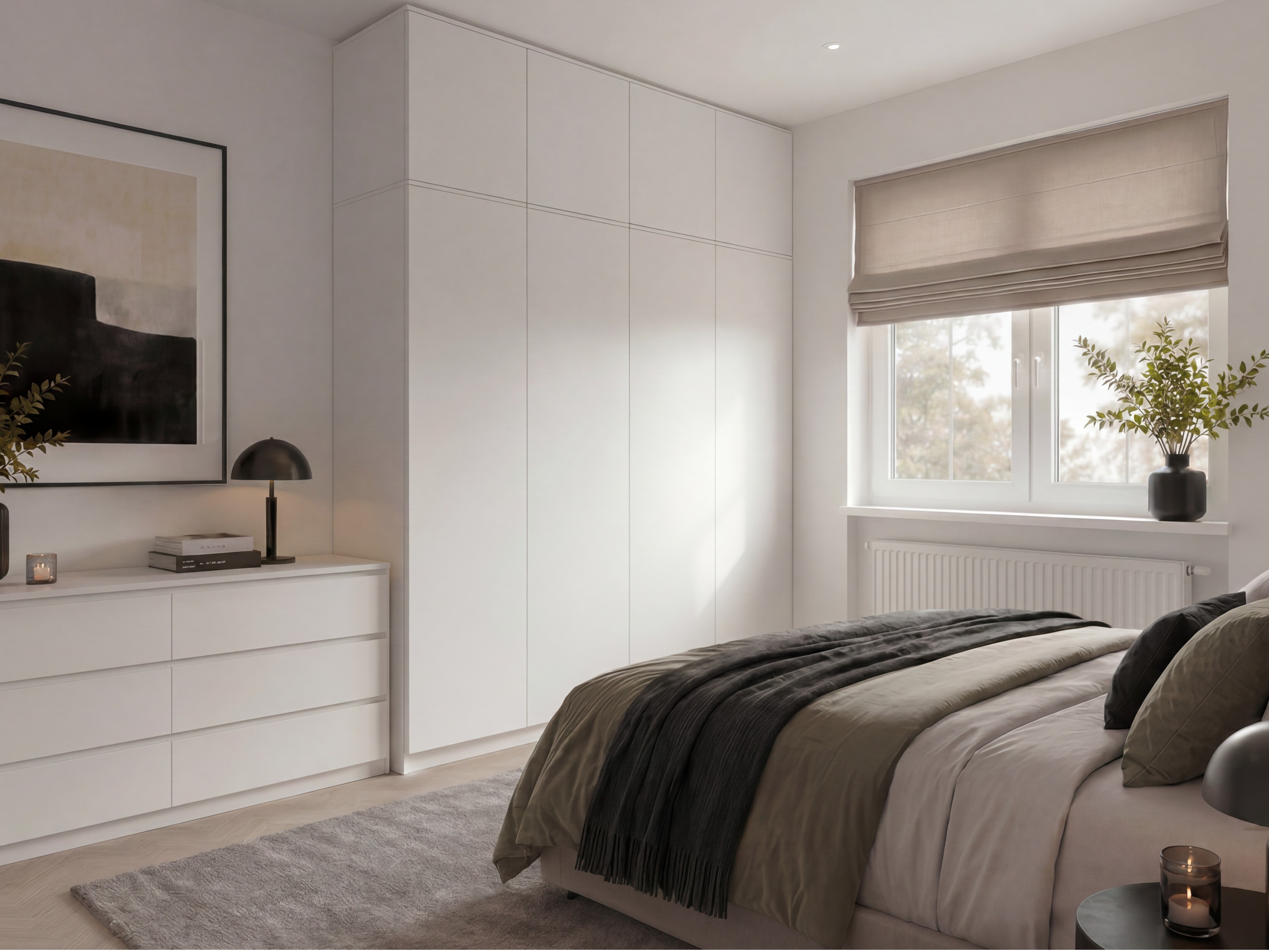 Wardrobe Mandeville 408 (White)