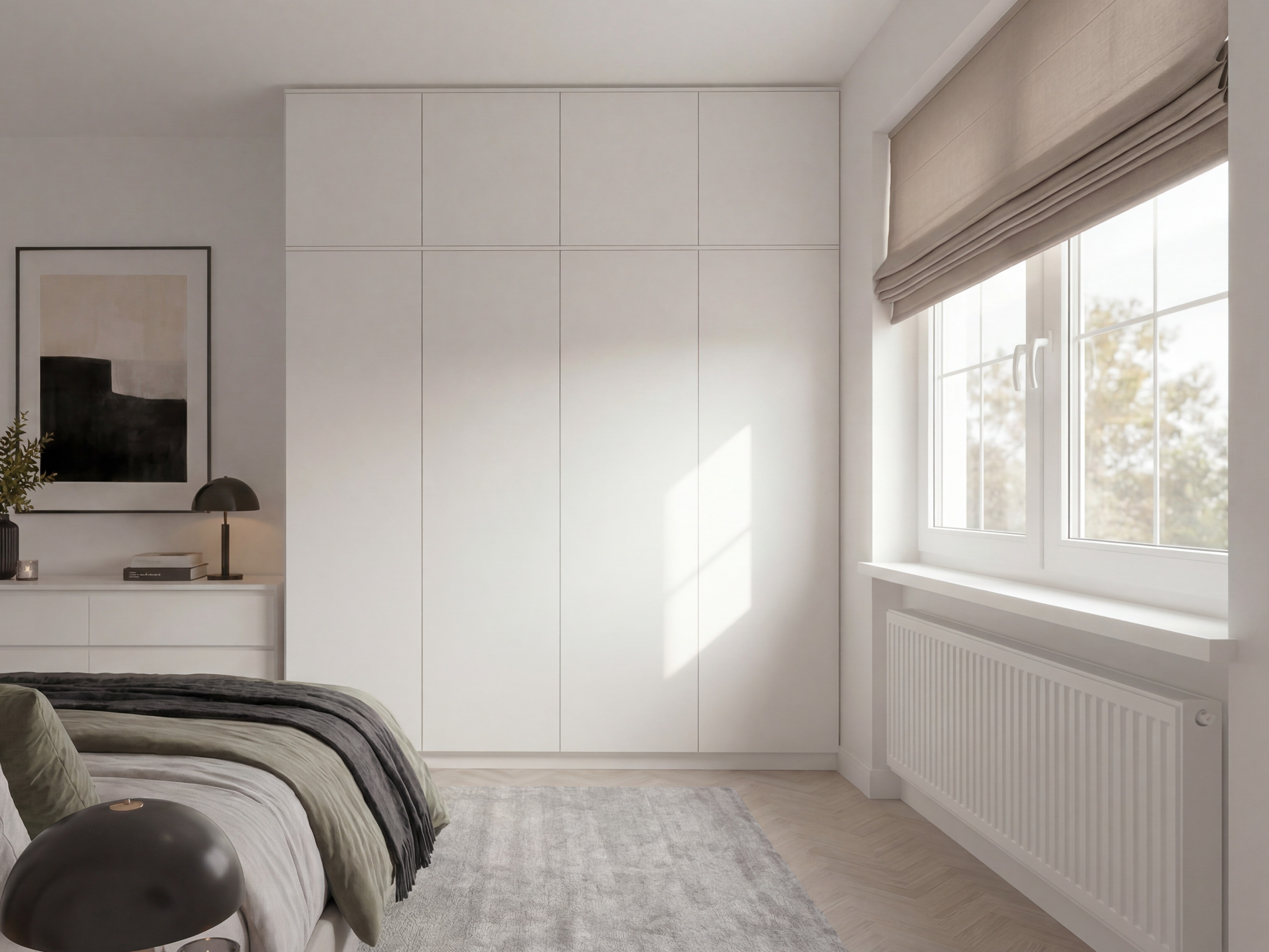 Wardrobe Mandeville 408 (White)