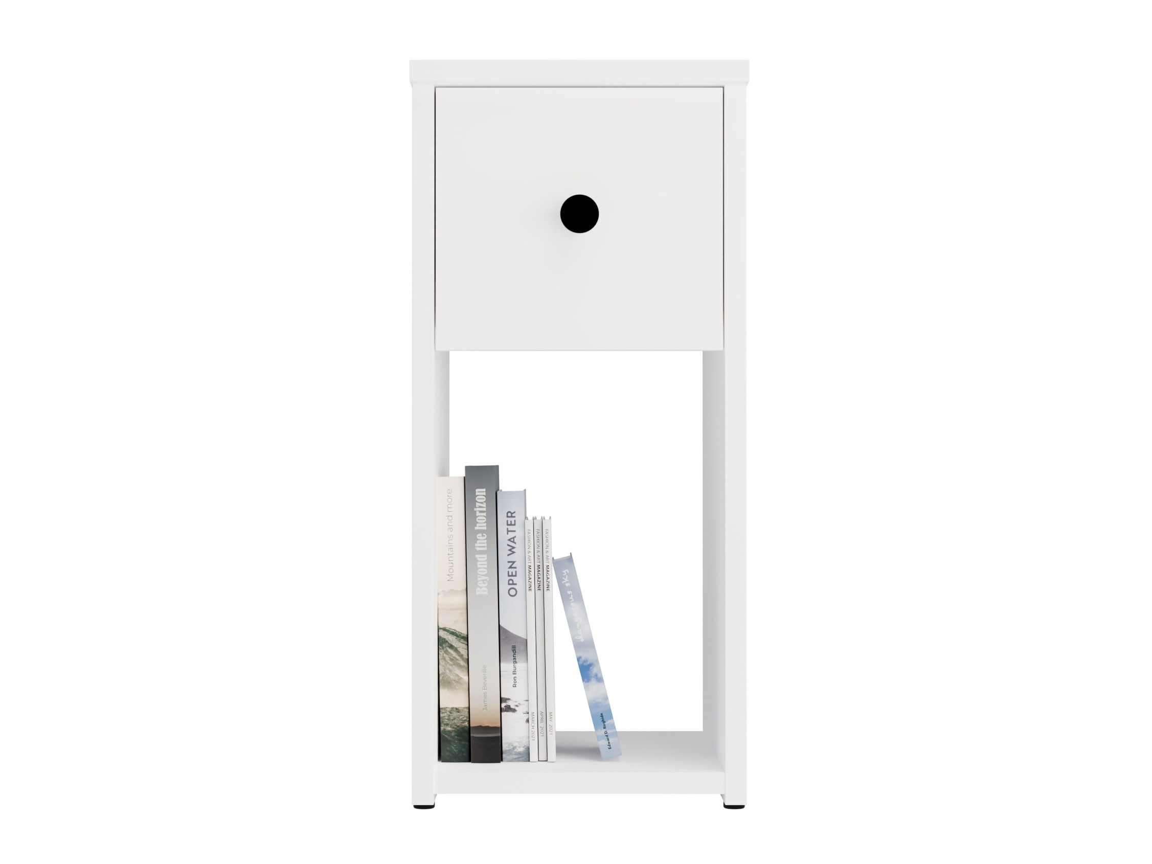 Bedside table Mandeville 409 (White)