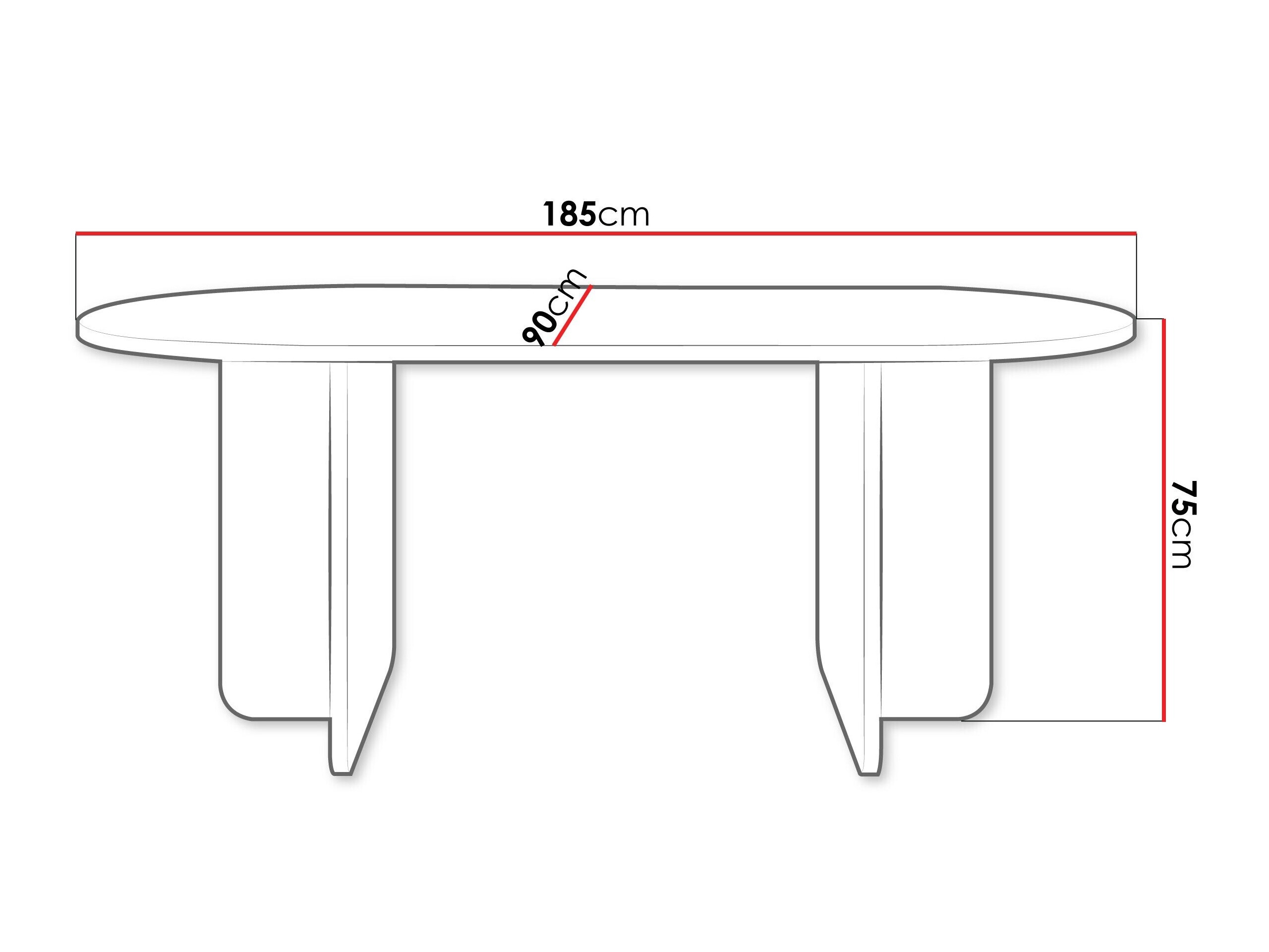 Table Comfivo Humar (Walnut)