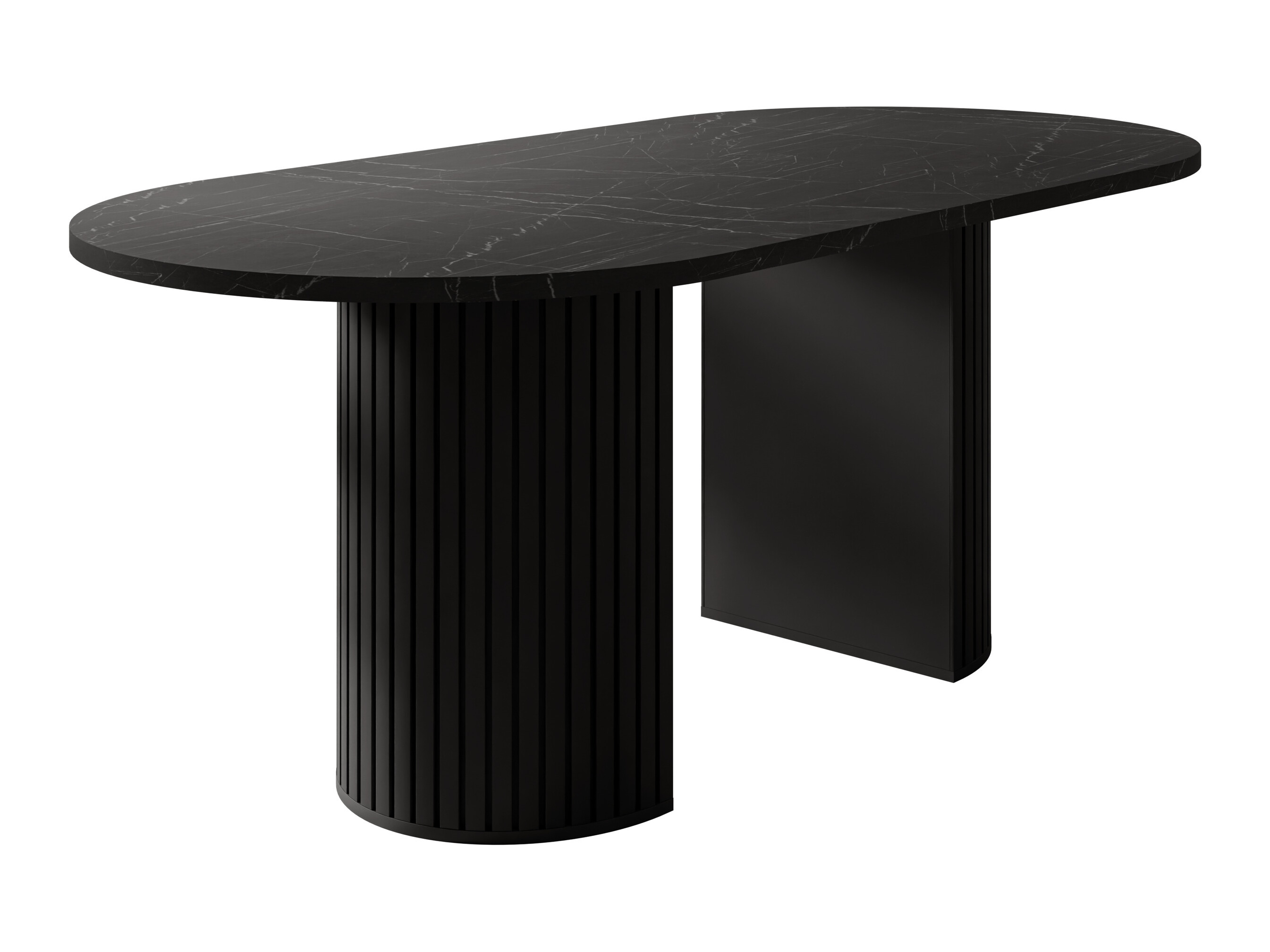 Table Comfivo Ulma (Black marble + Black)