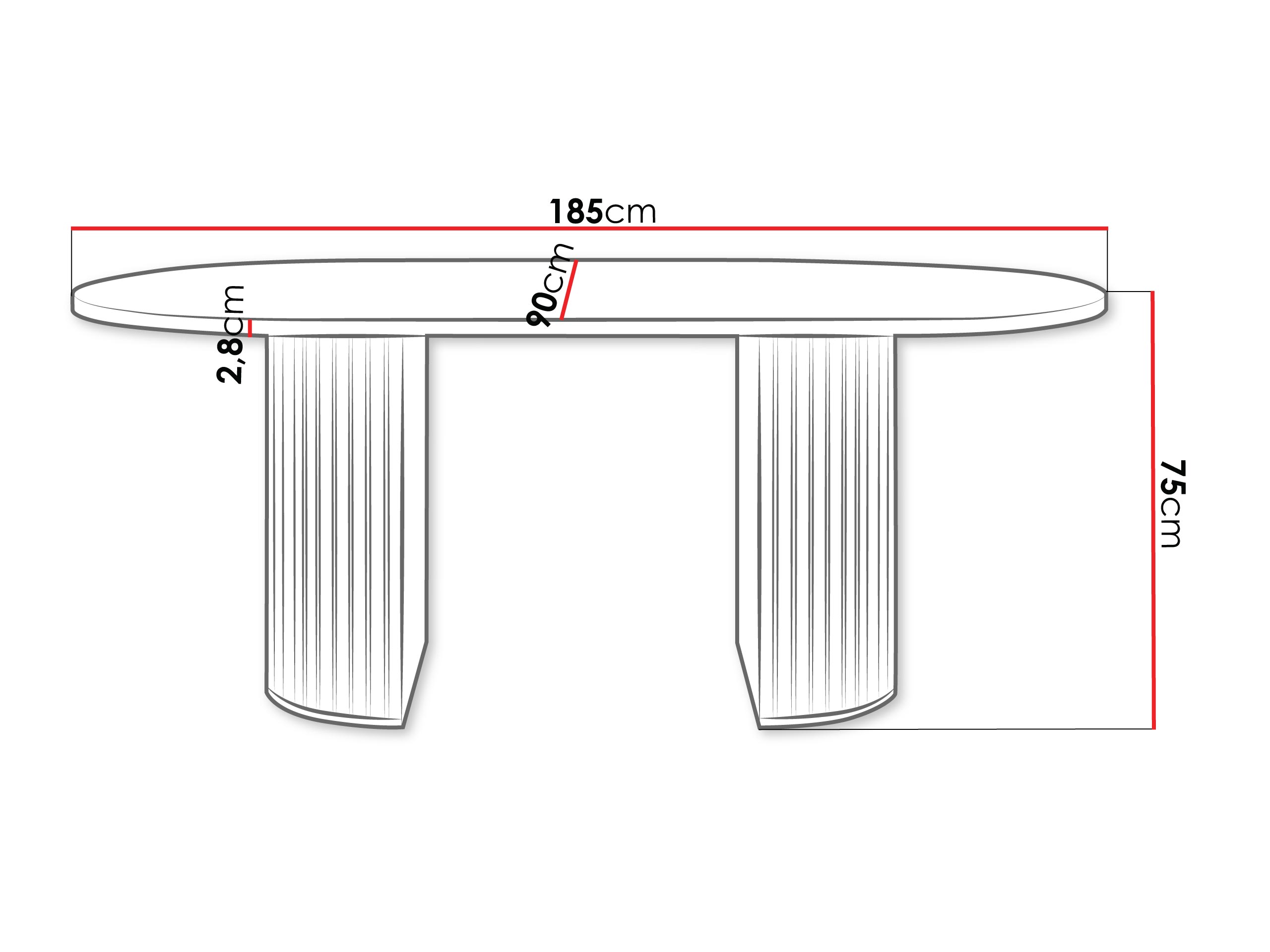 Table Comfivo Ulma (Cremona oak)