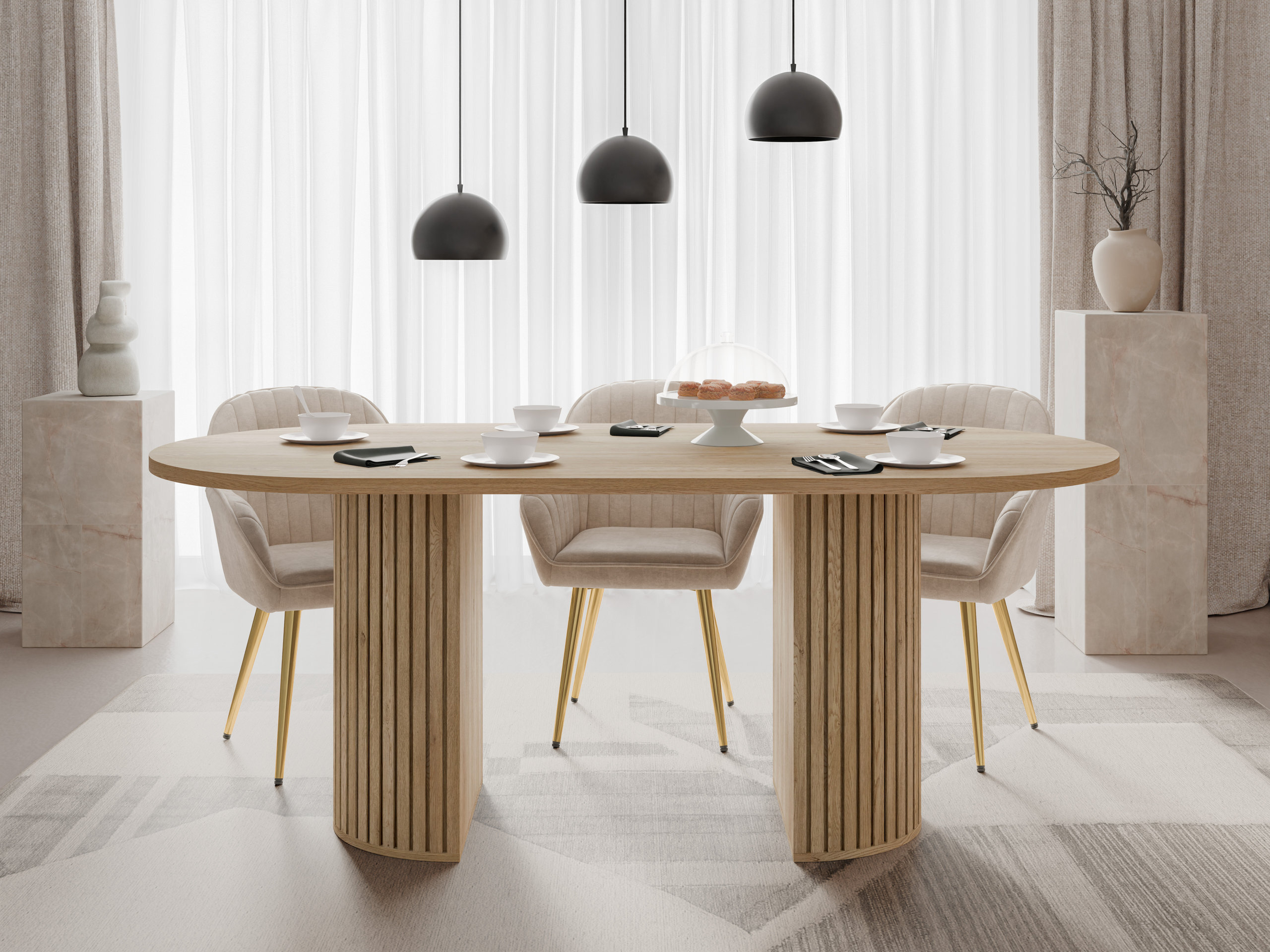 Table Comfivo Ulma (Cremona oak)