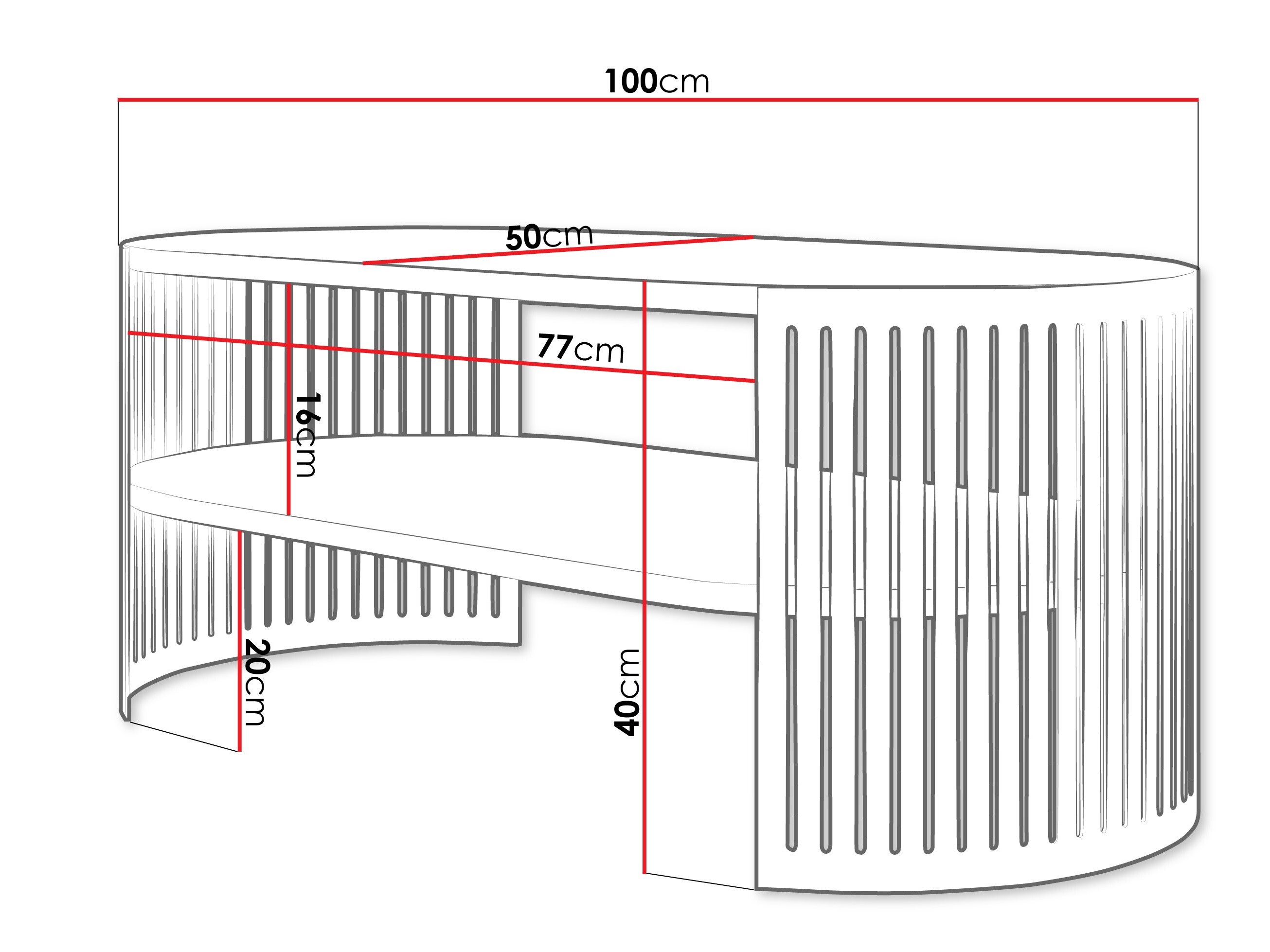 Coffee table Civer XI