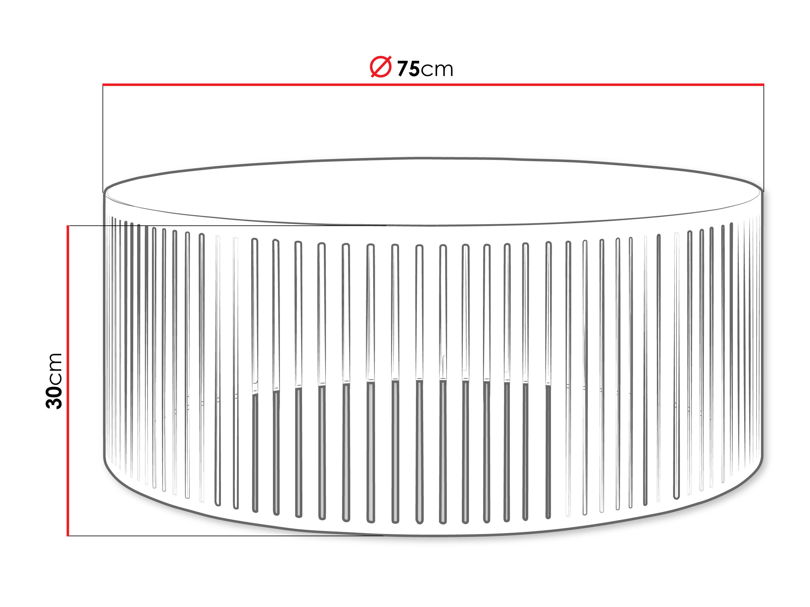 Coffee table Prunis (Cashmere)